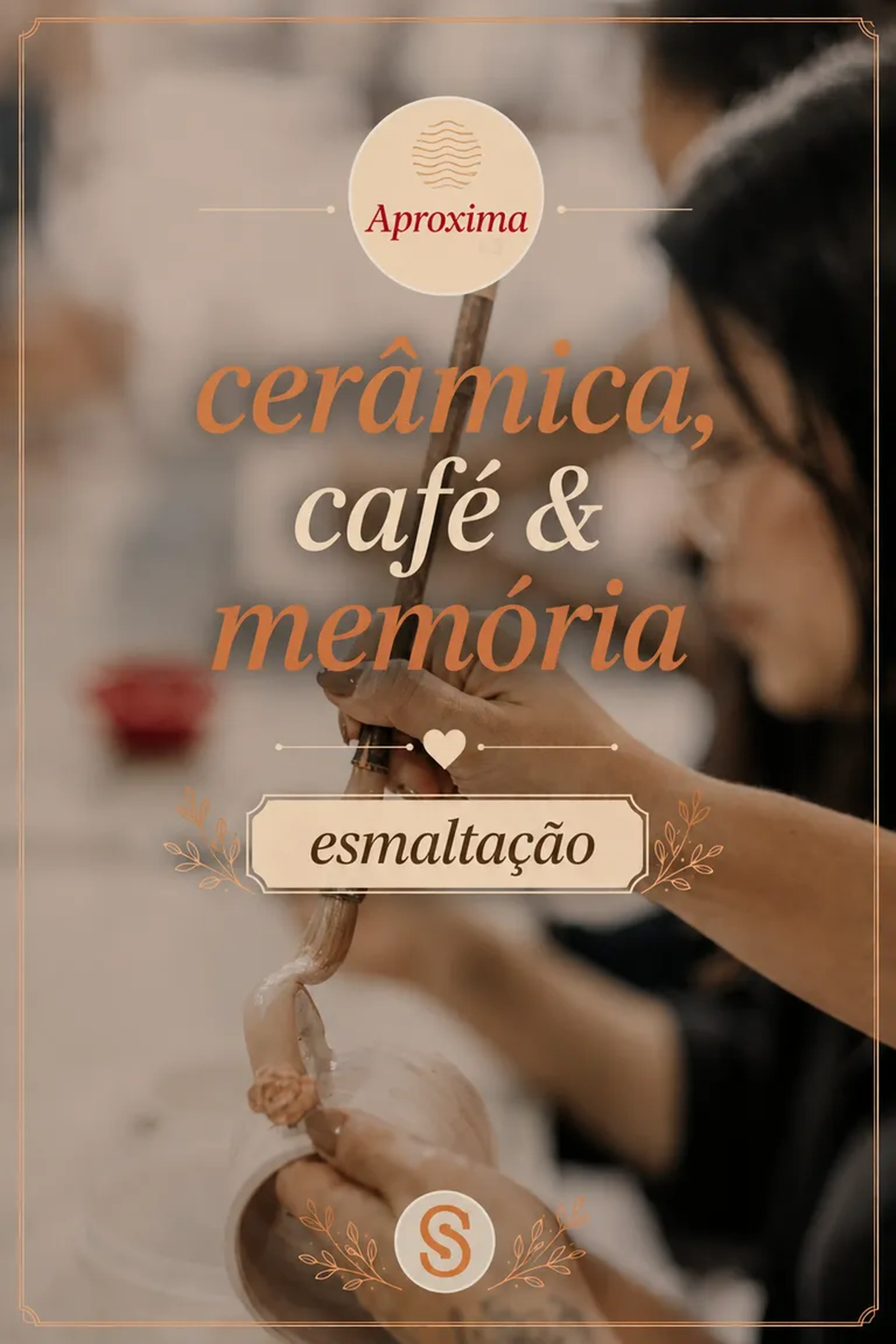 Cerâmica, Café e Memória - esmaltação imagem