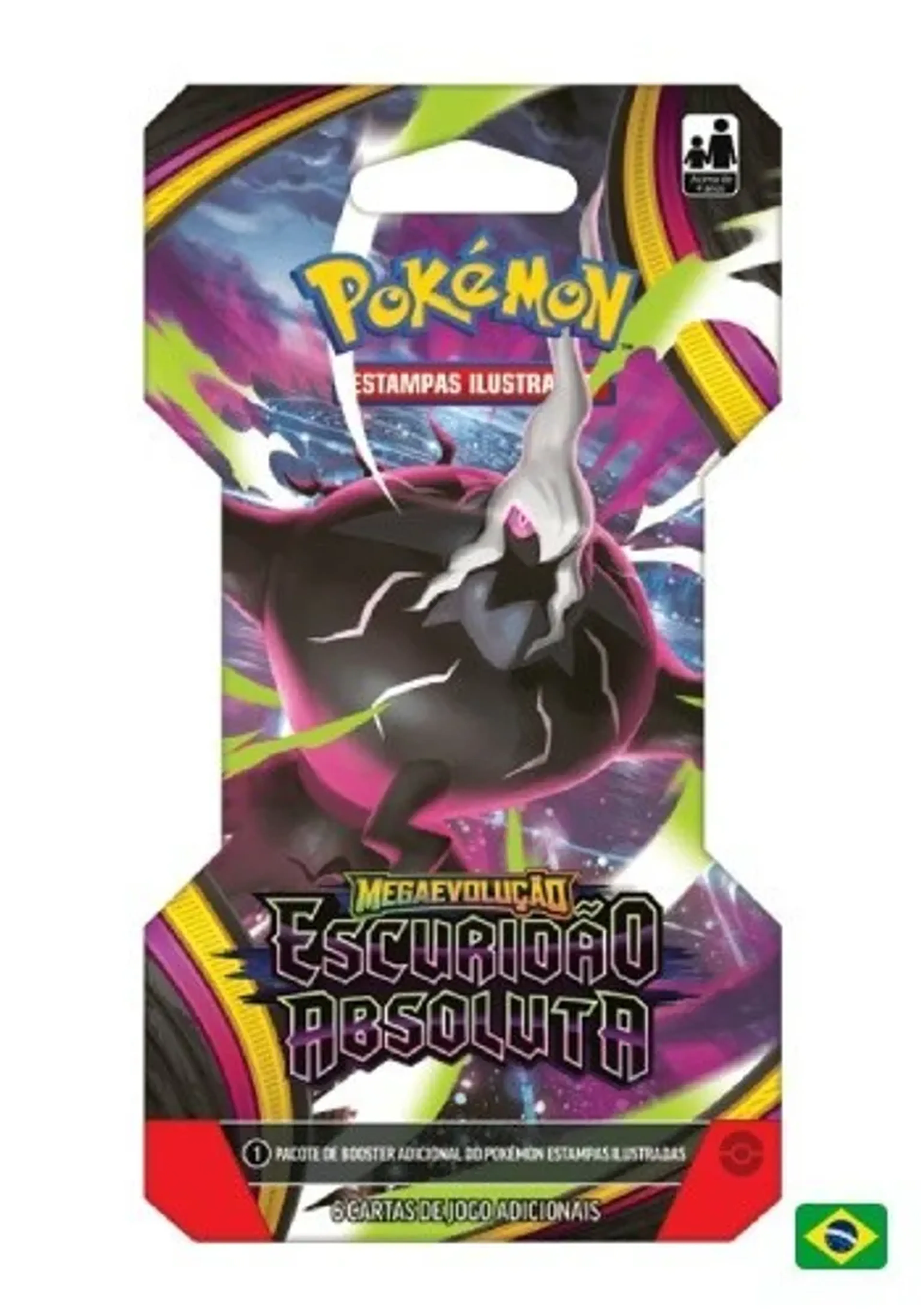 Blister Unitário Pokémon ME05 Escuridão Absoluta imagem