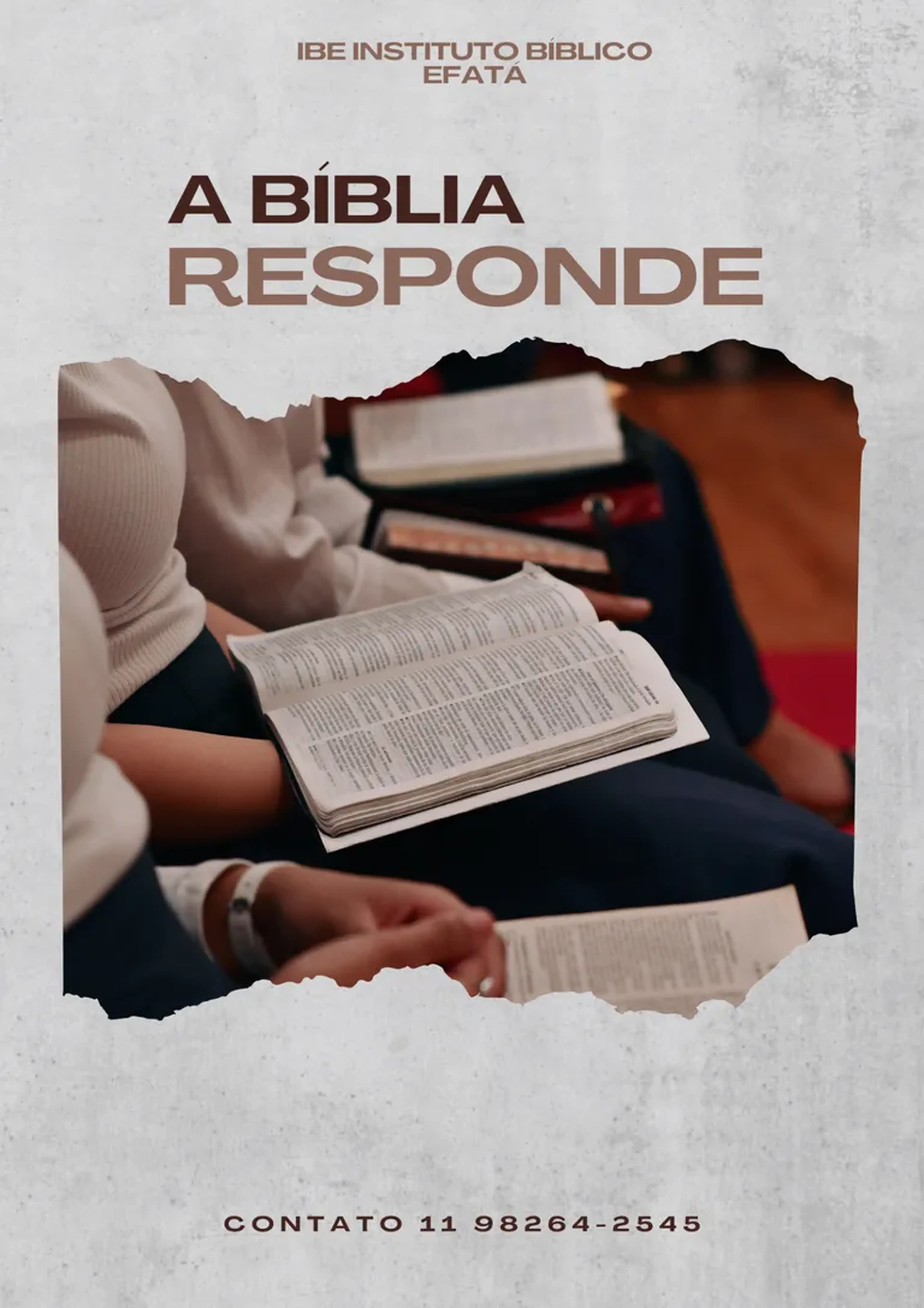 A Bíblia responde (apostila) imagem