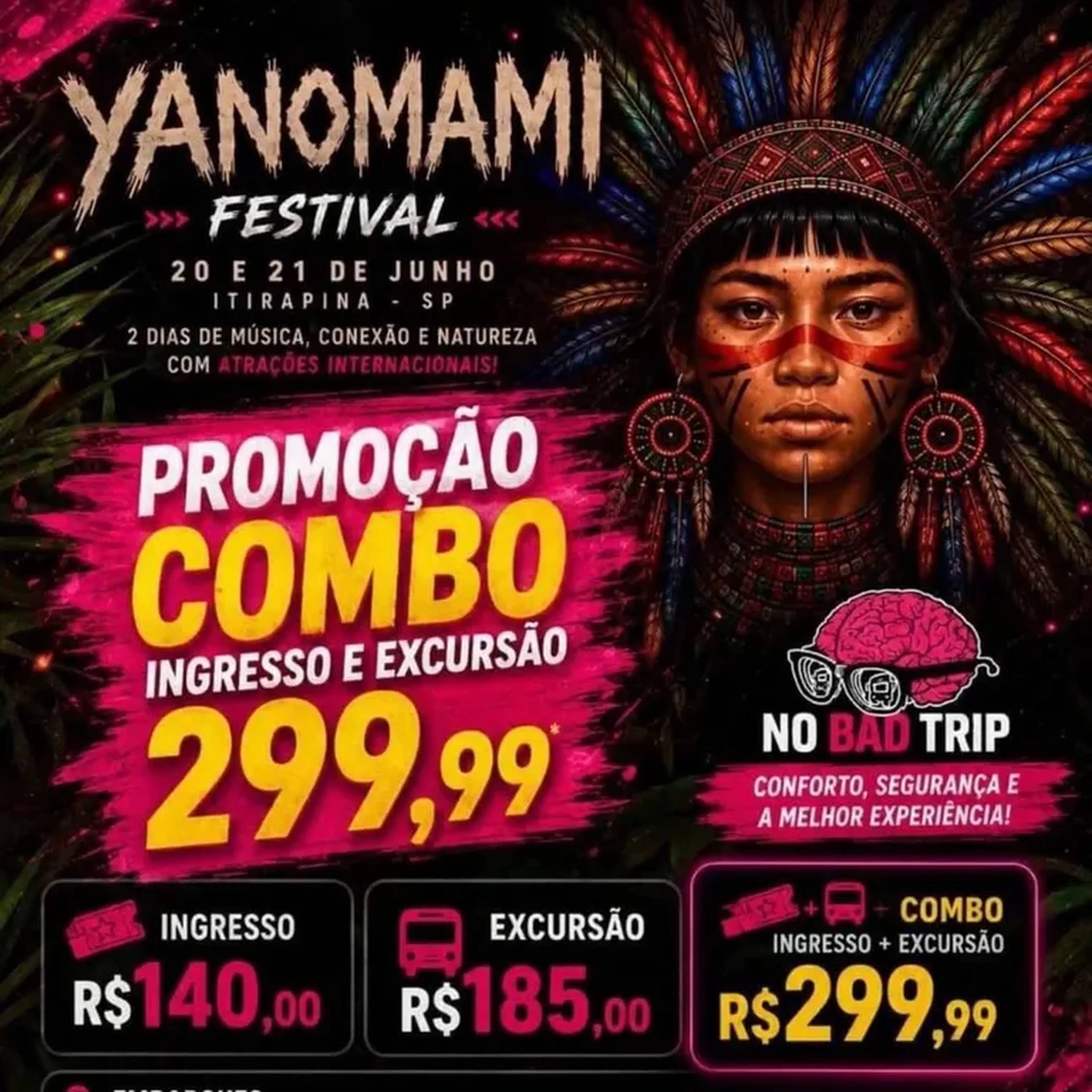 COMO INGRESSO E EXCURSÃO YANOMAMI imagem