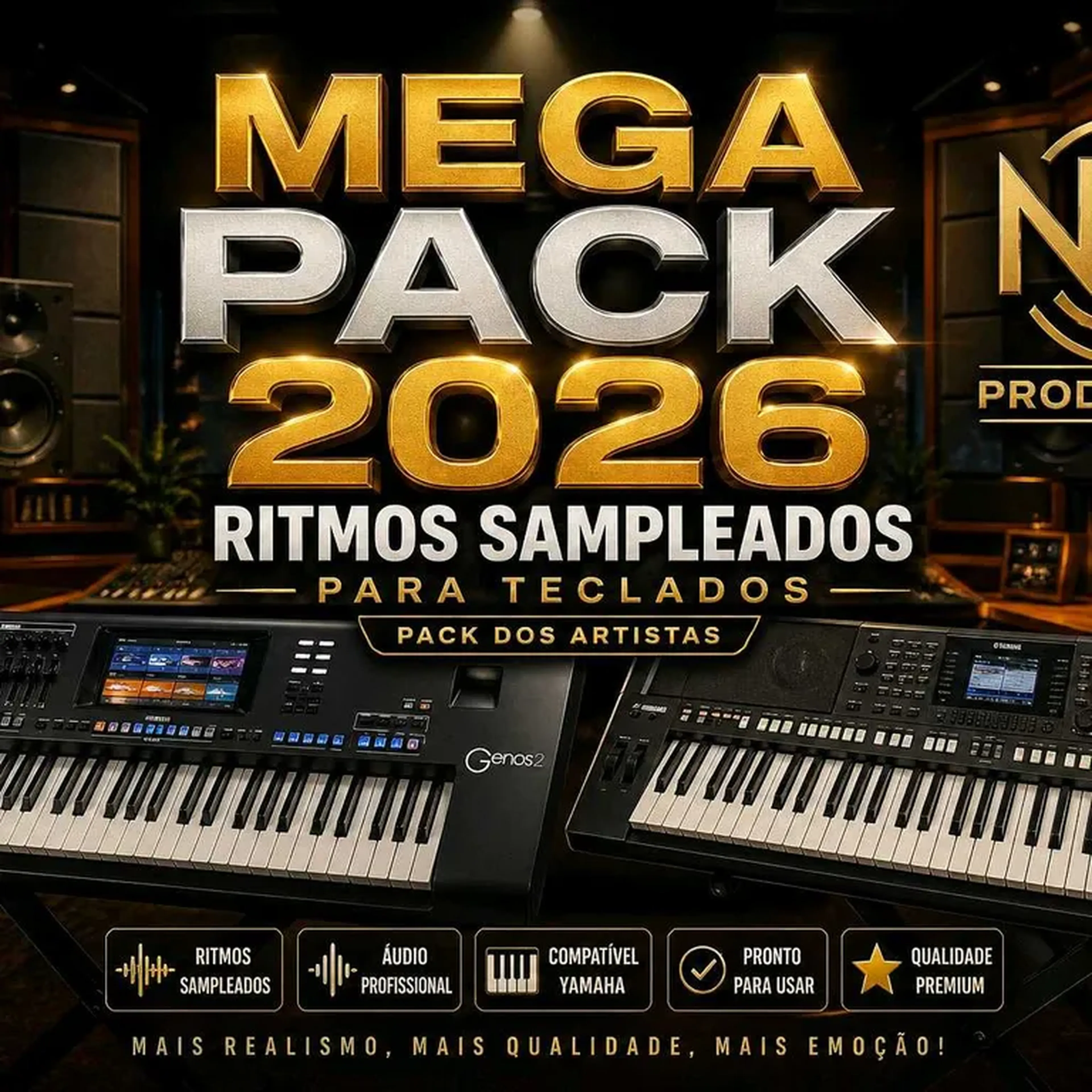 Mega Pack Ritmos Para Teclados imagem