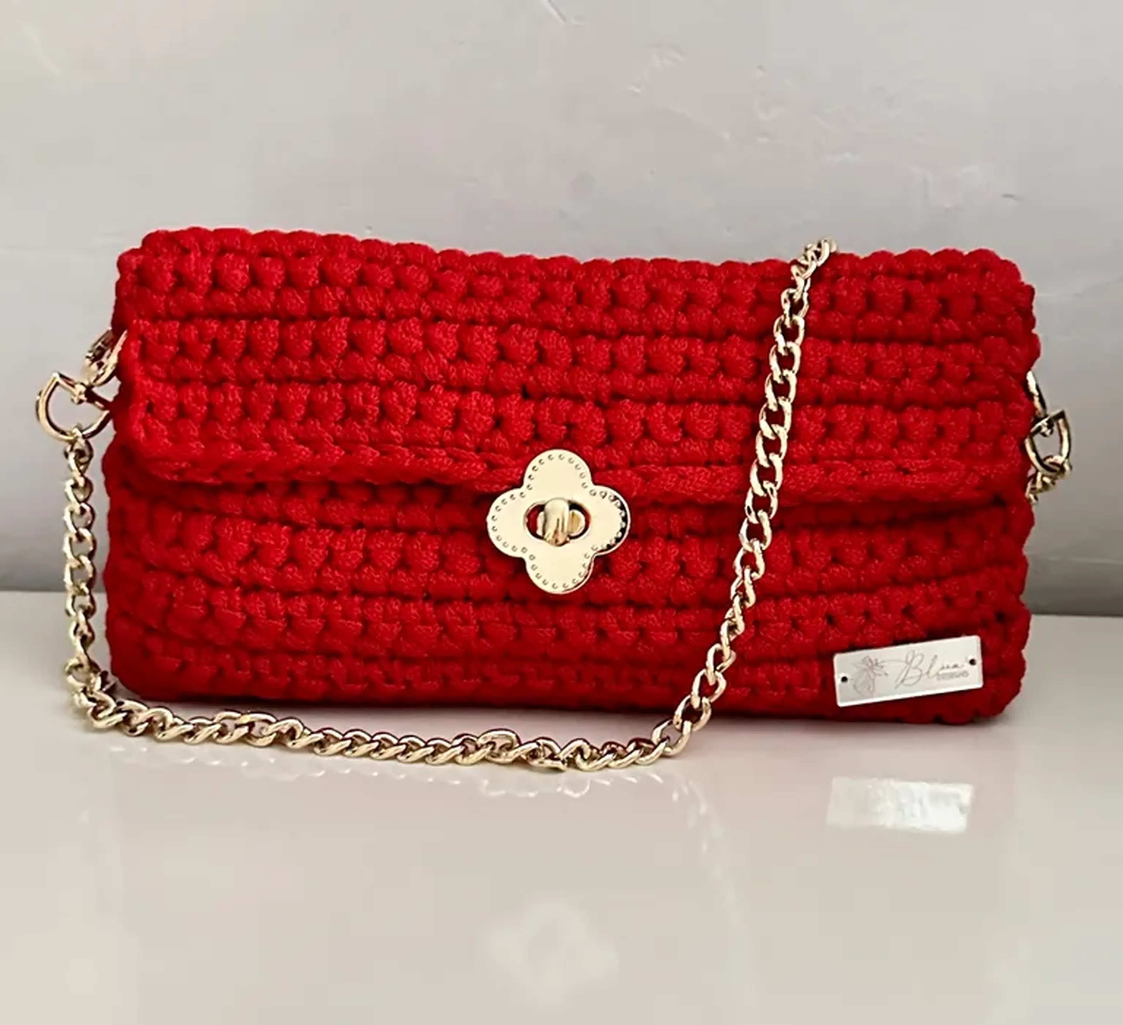 Bolsa Fecho Flor imagem