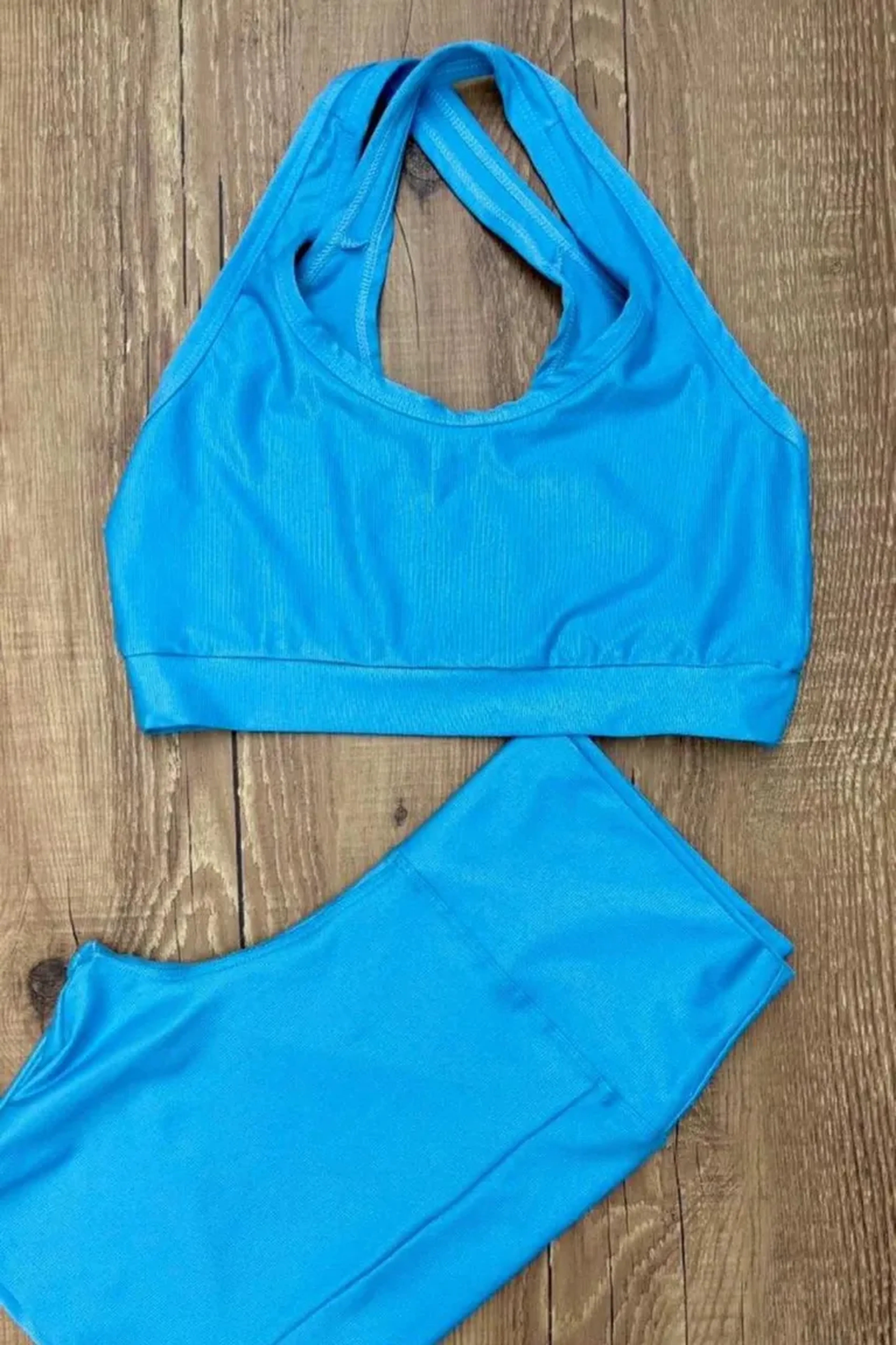 CONJ. CANELADO TAMANHO GG COR AZUL BEBE imagem