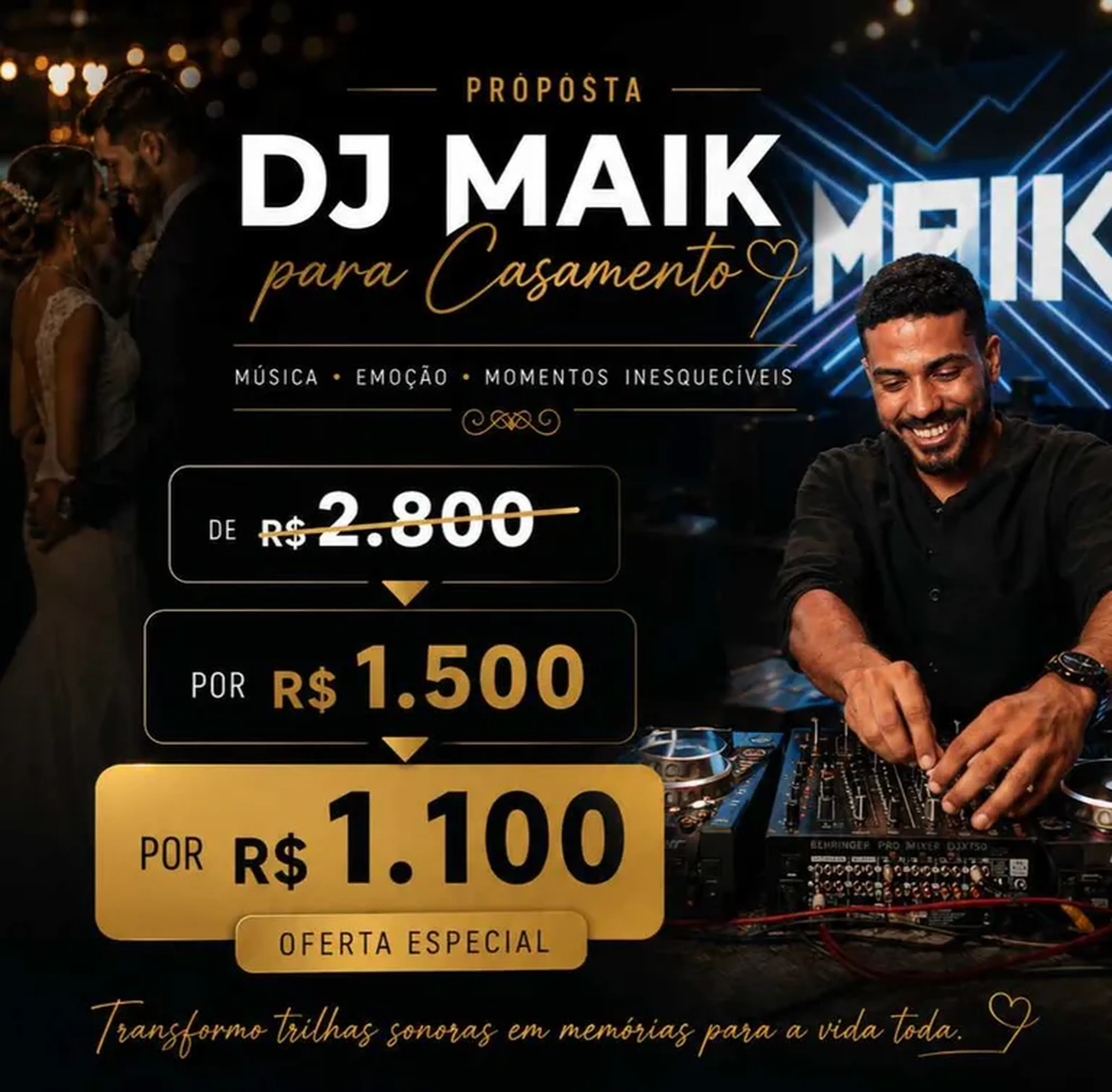 DJ Casamento Daniel e Thays imagem