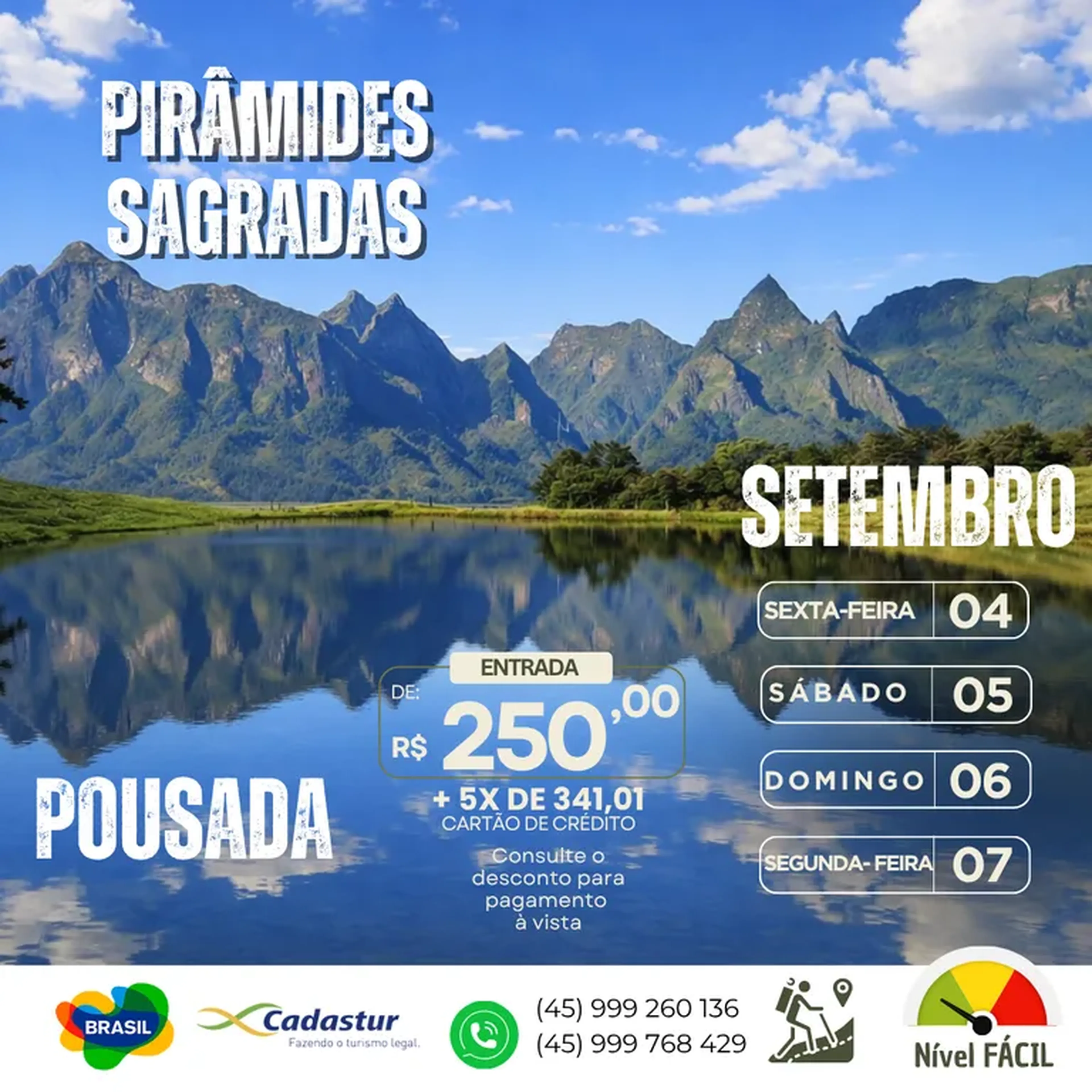 PIRÂMIDES SAGRADAS 04, 05, 06 E 07 DE SETEMBRO - POUSADA imagem