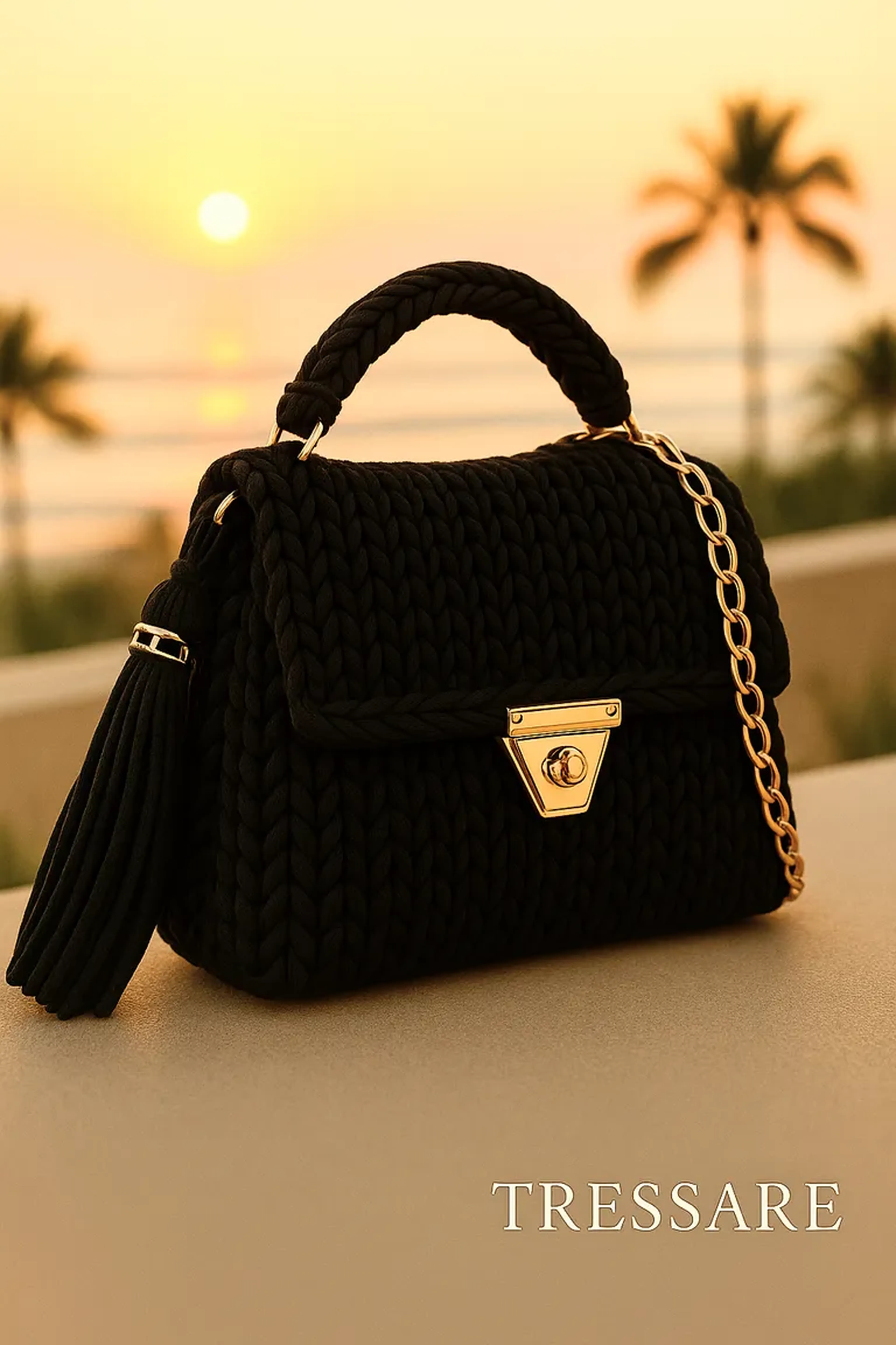 Bolsa Luxo All Black – A essência do luxo artesanal. imagem