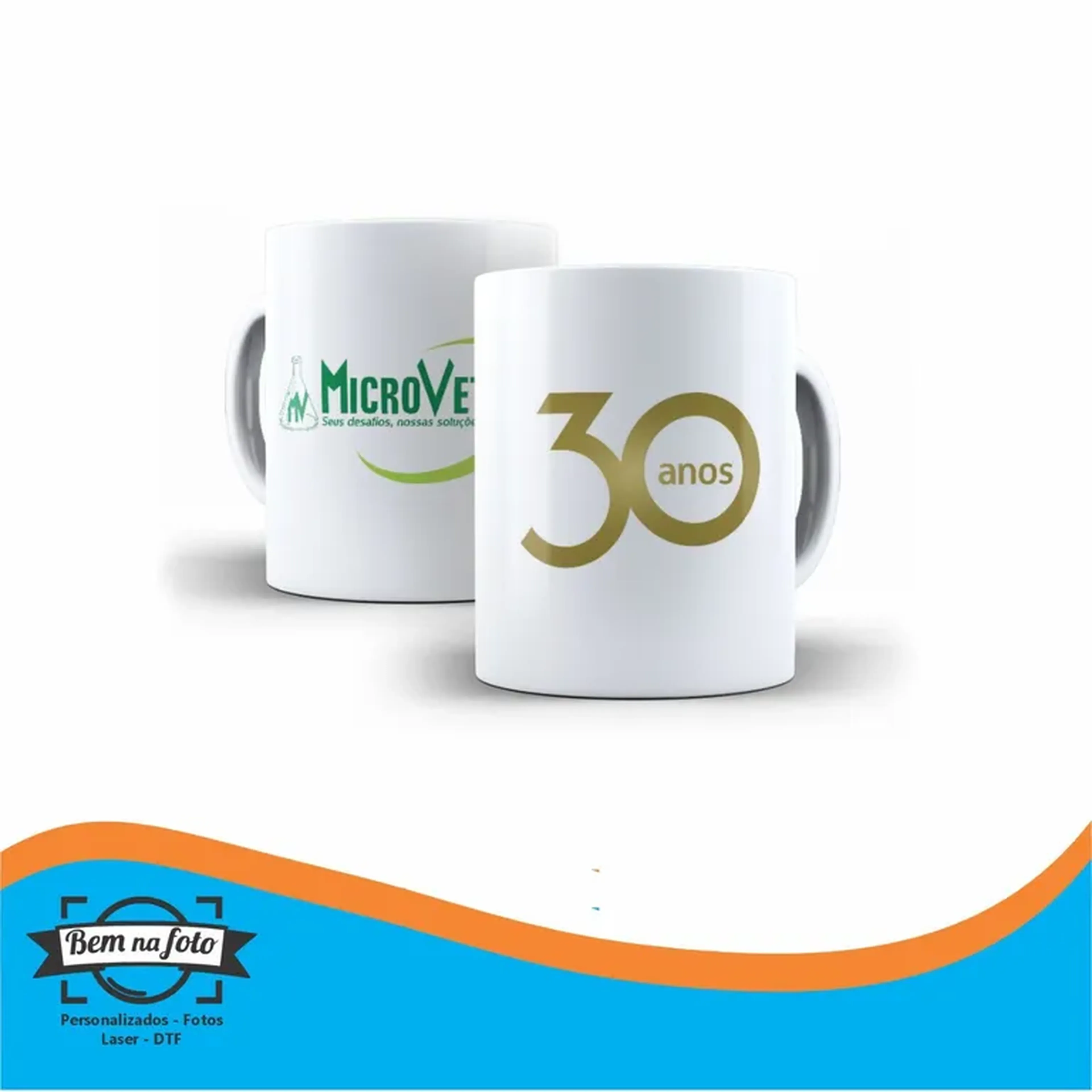 Caneca de porcelana personalizada imagem