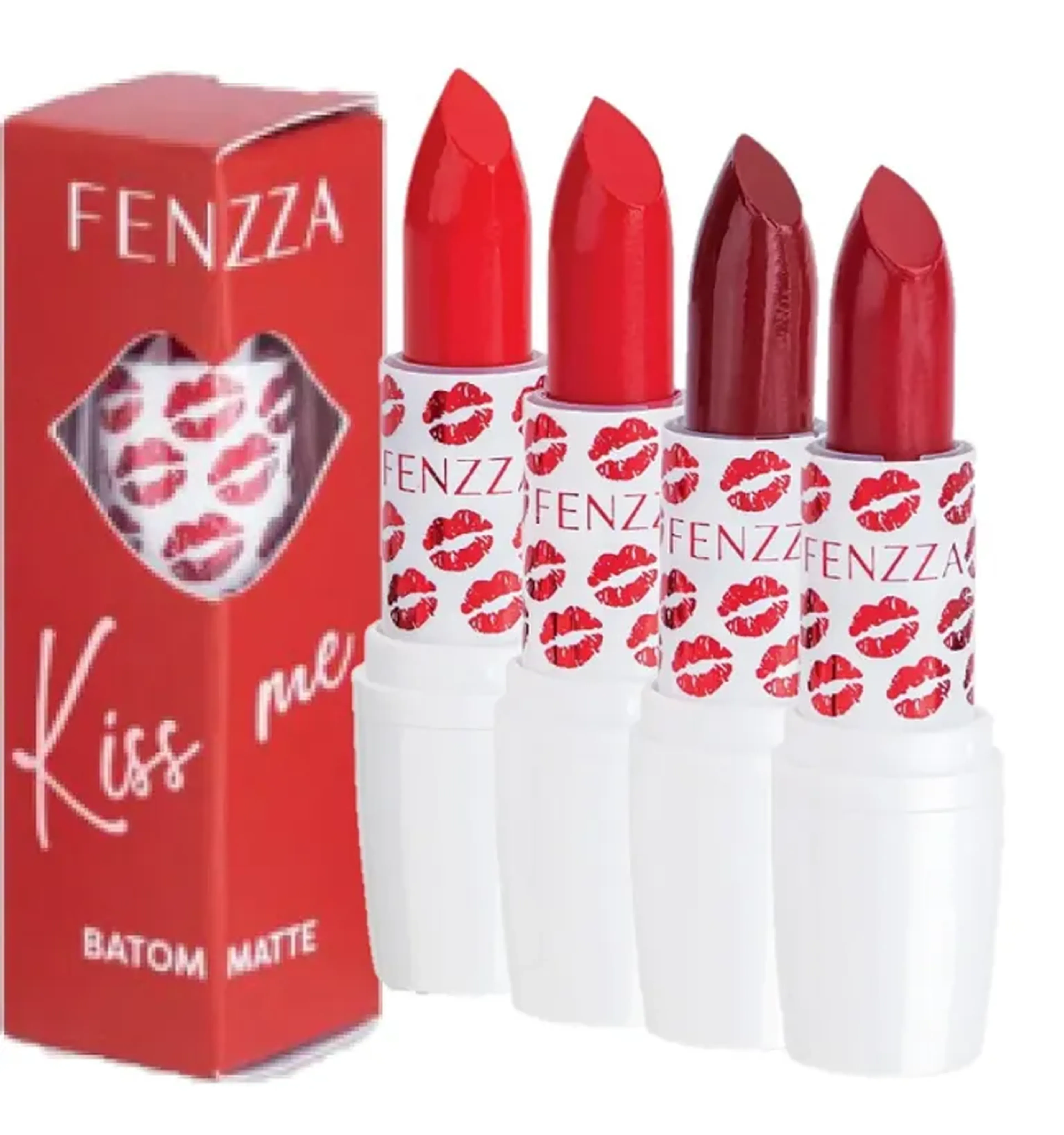 Fenzza - Batom Matte Kiss Me imagem