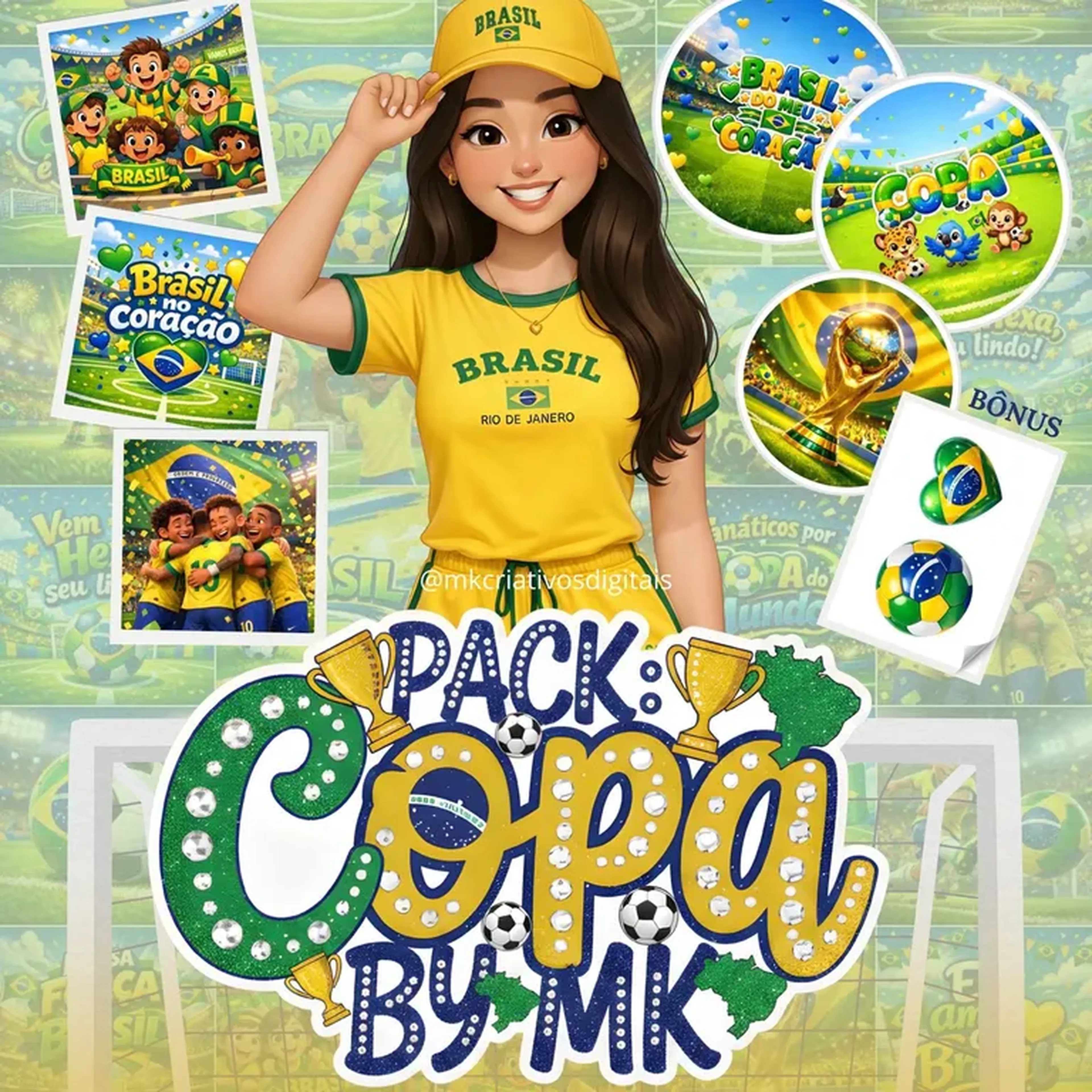 PACK DE ARTES PRONTAS: COPA BY MK imagem