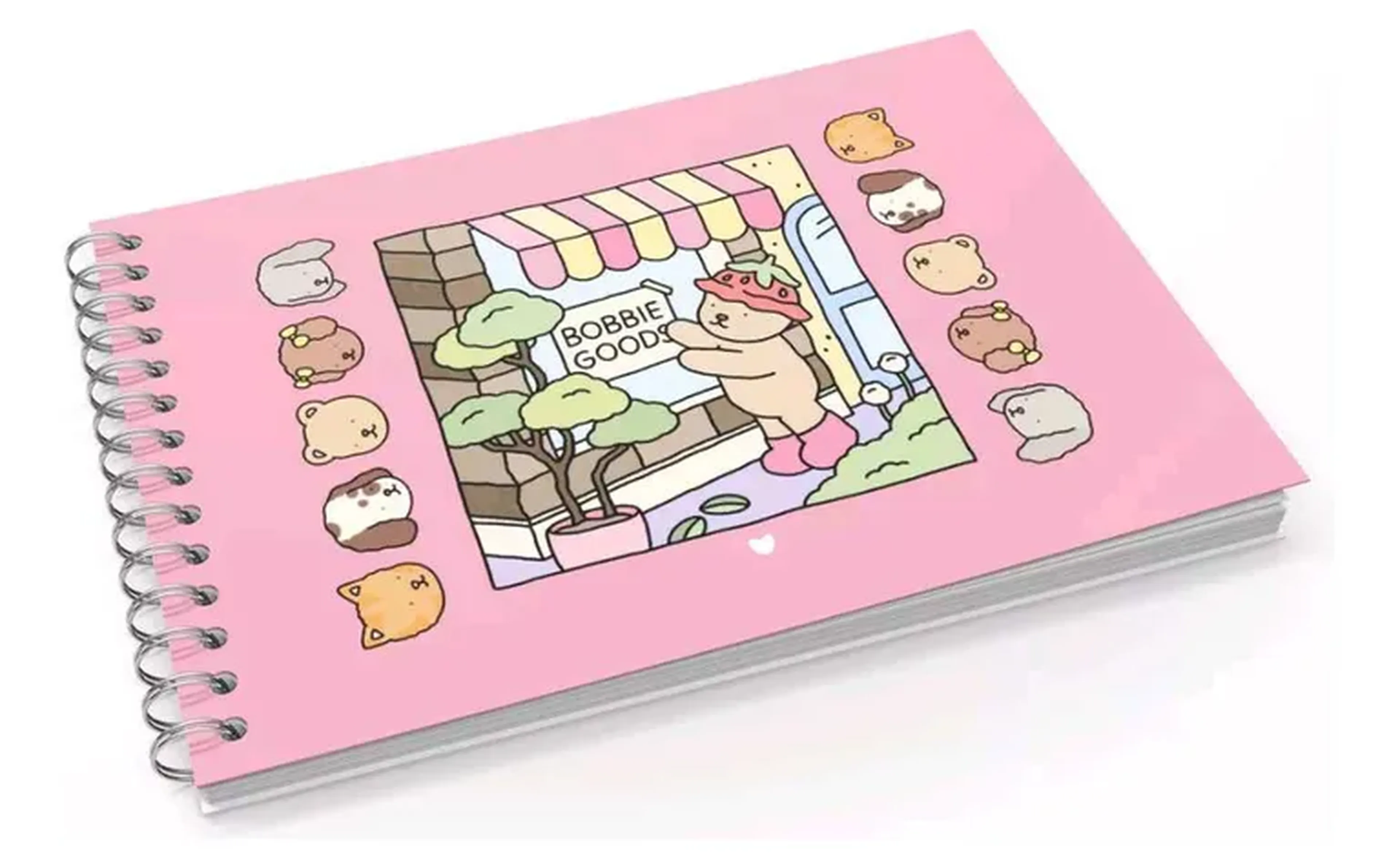livro de pintar Bobbie goods personalizado com nome imagem