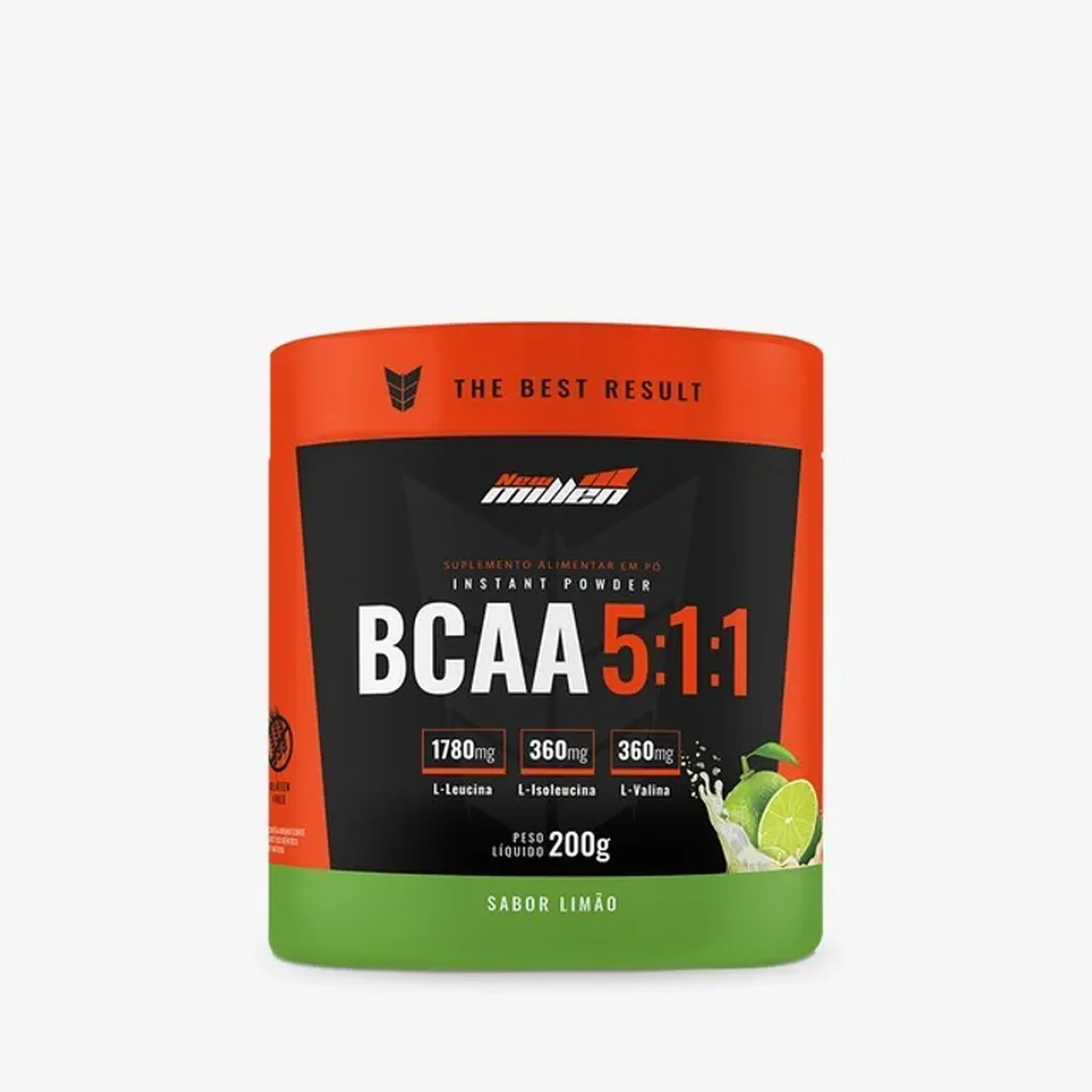 BCAA 5:1:1 POTE 200G NEW MILLEN imagem
