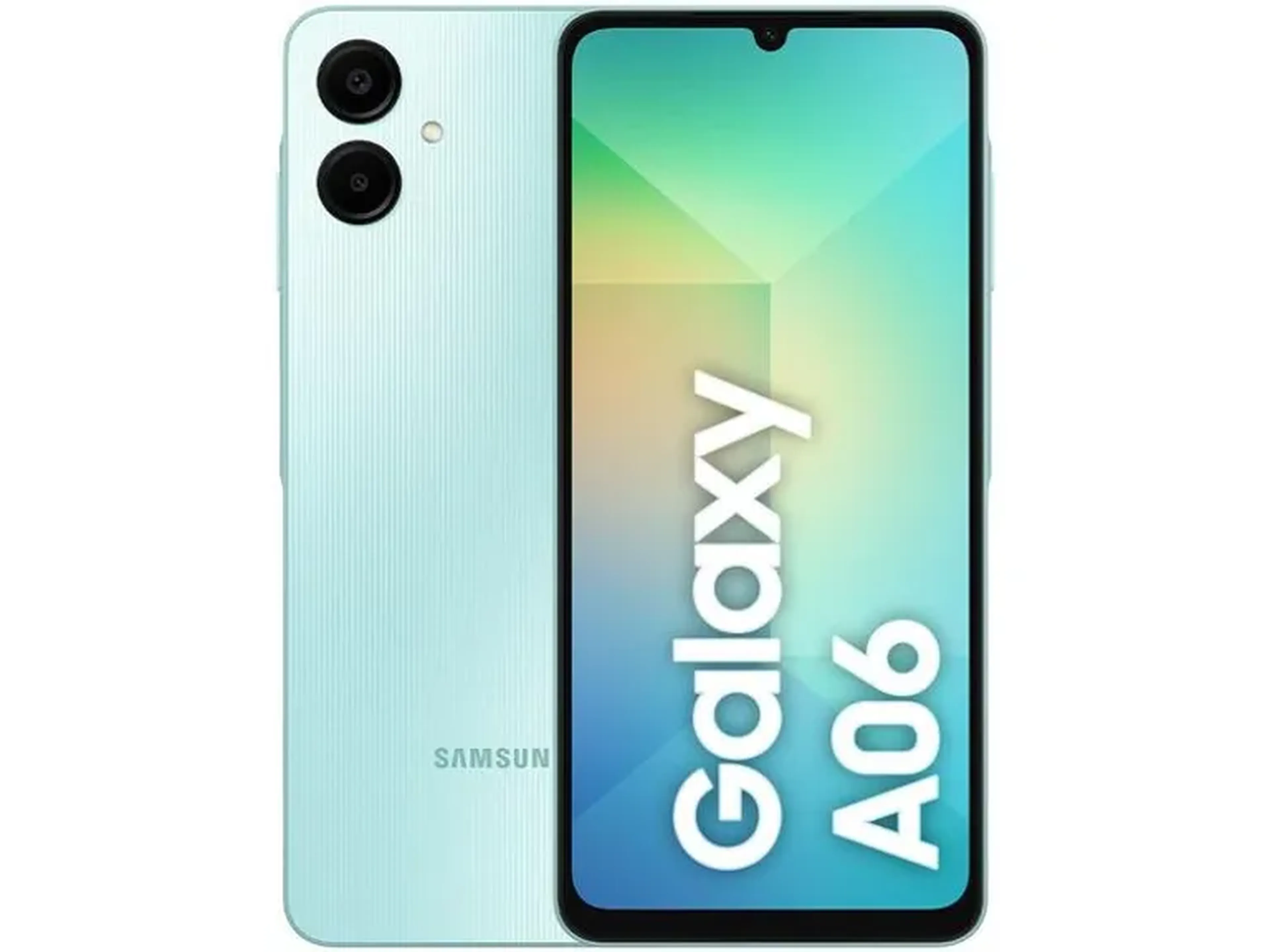 Smartphone Samsung Galaxy A06 128GB 4GB RAM Verde Claro imagem