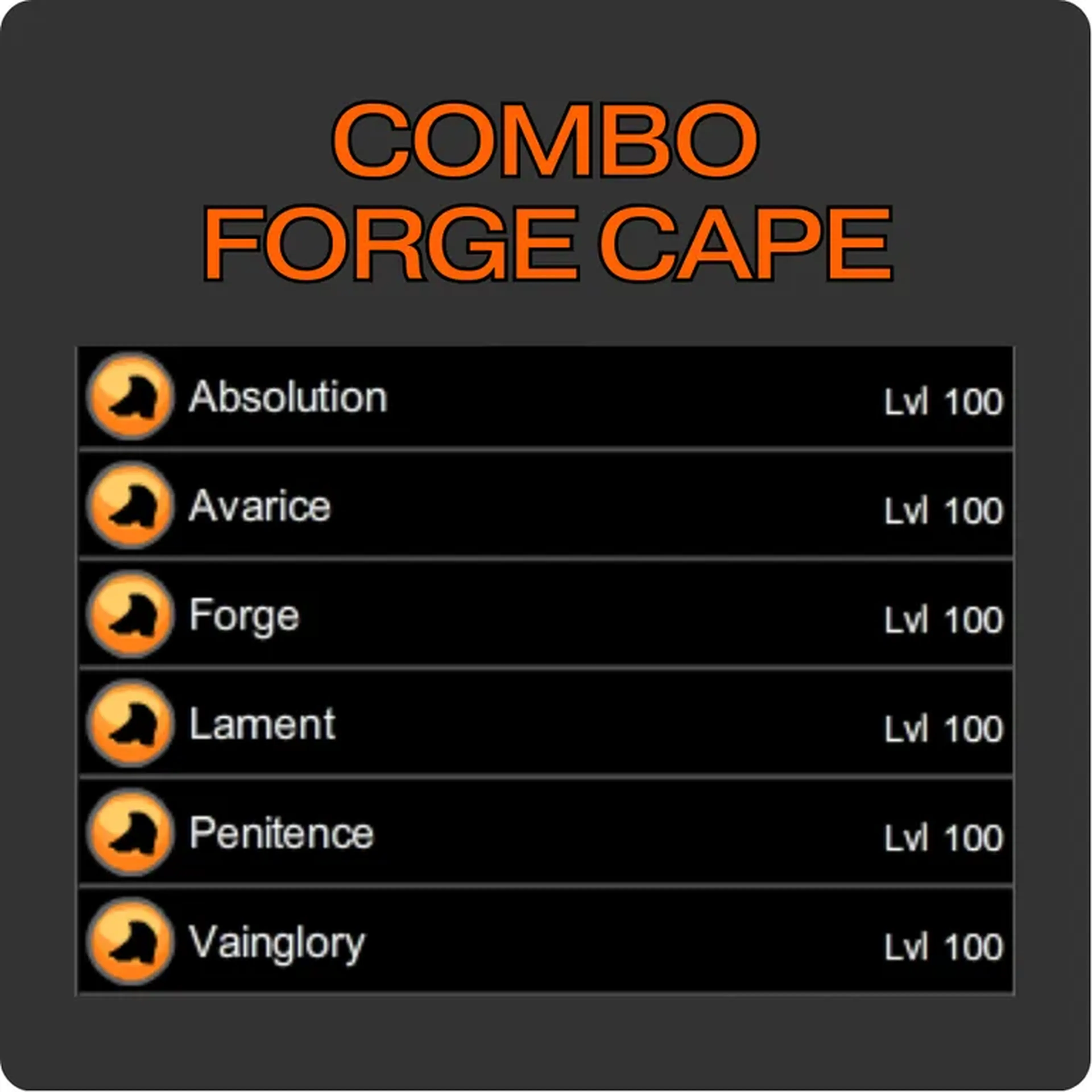 Combo Forges Cape imagem