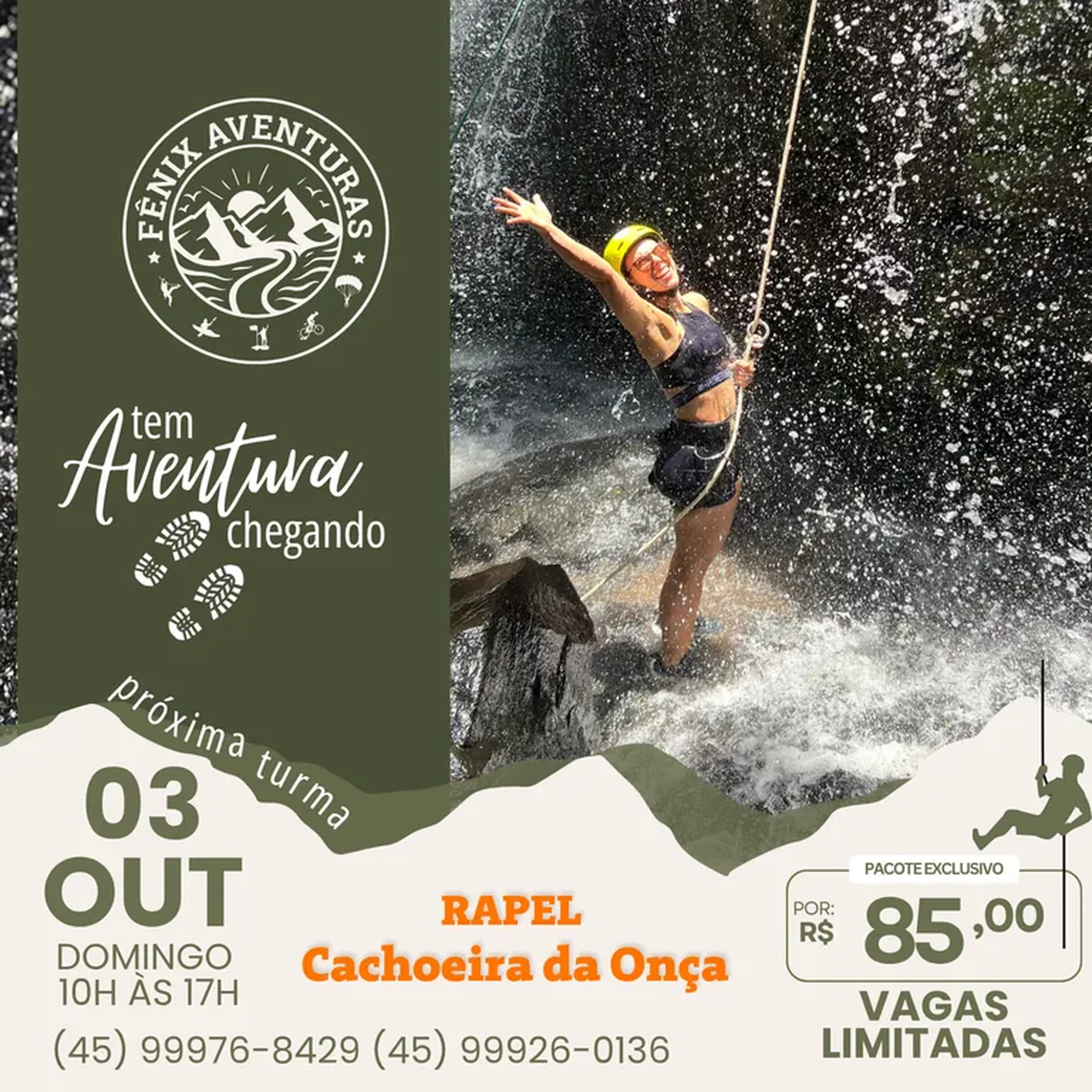 RAPEL NA ROCHA 03 DE OUTUBRO imagem