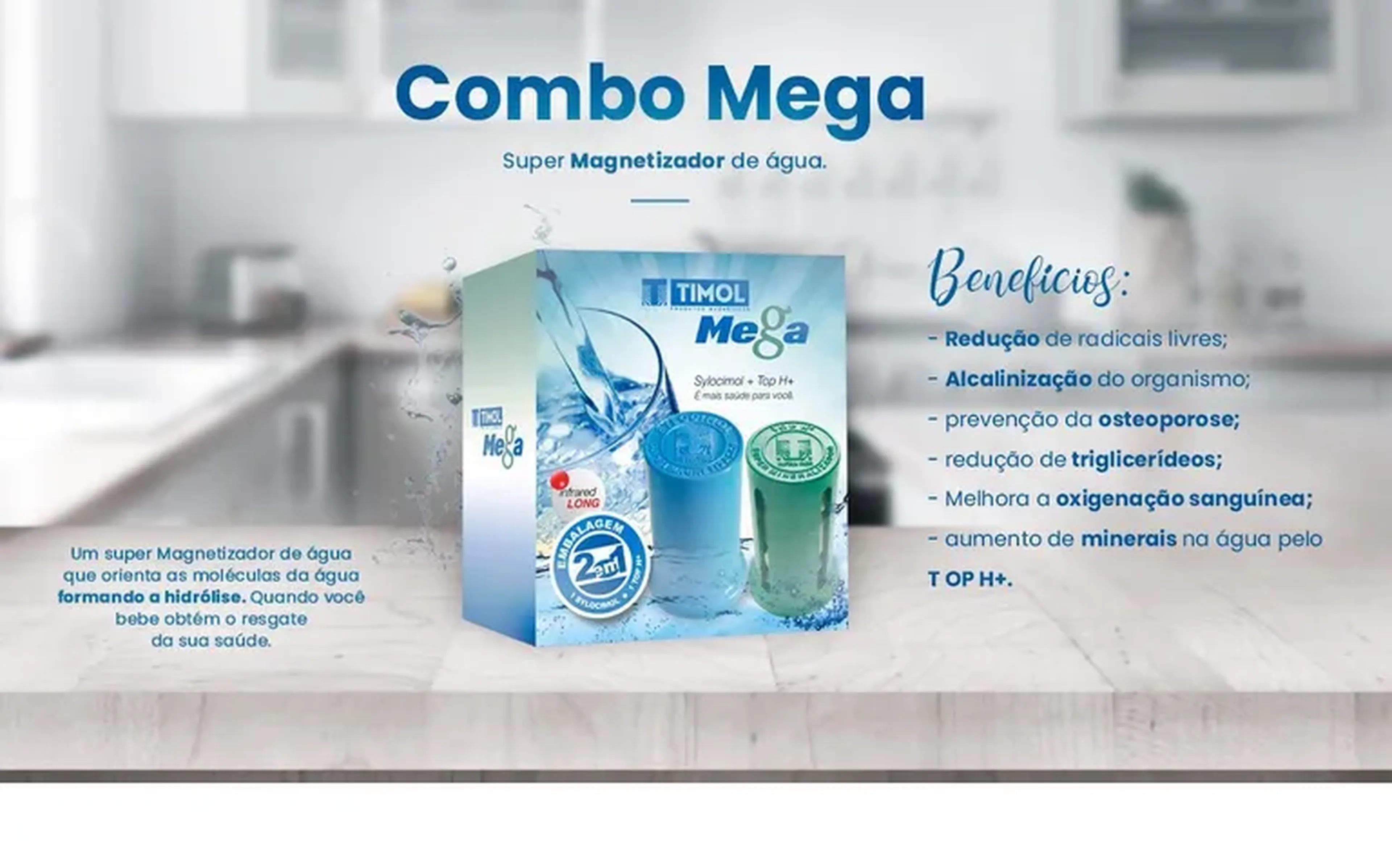 Combo mega Sylocimol e top H+ imagem
