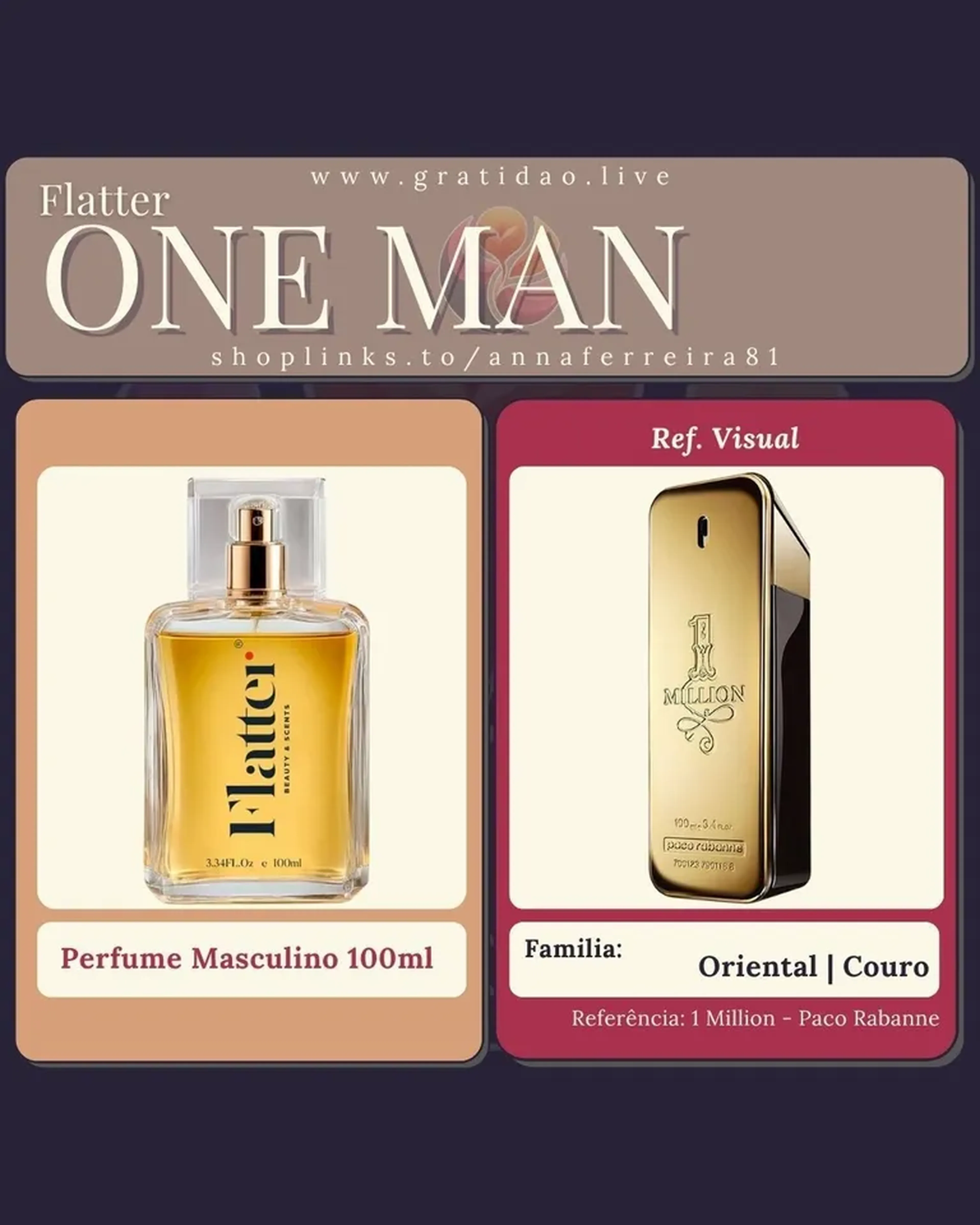 One Men - Perfume Masculino imagem