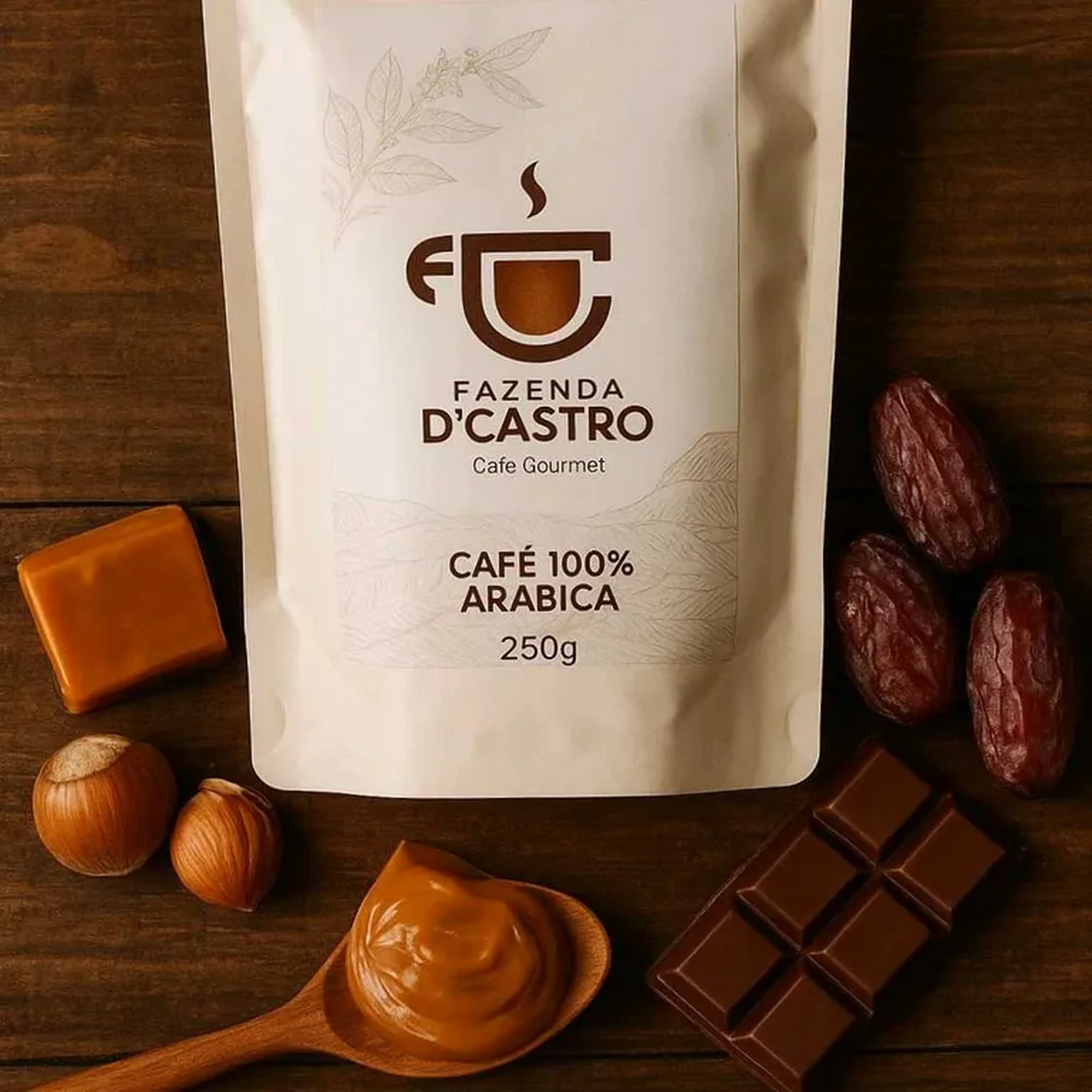 Café chocolate - Moído imagem