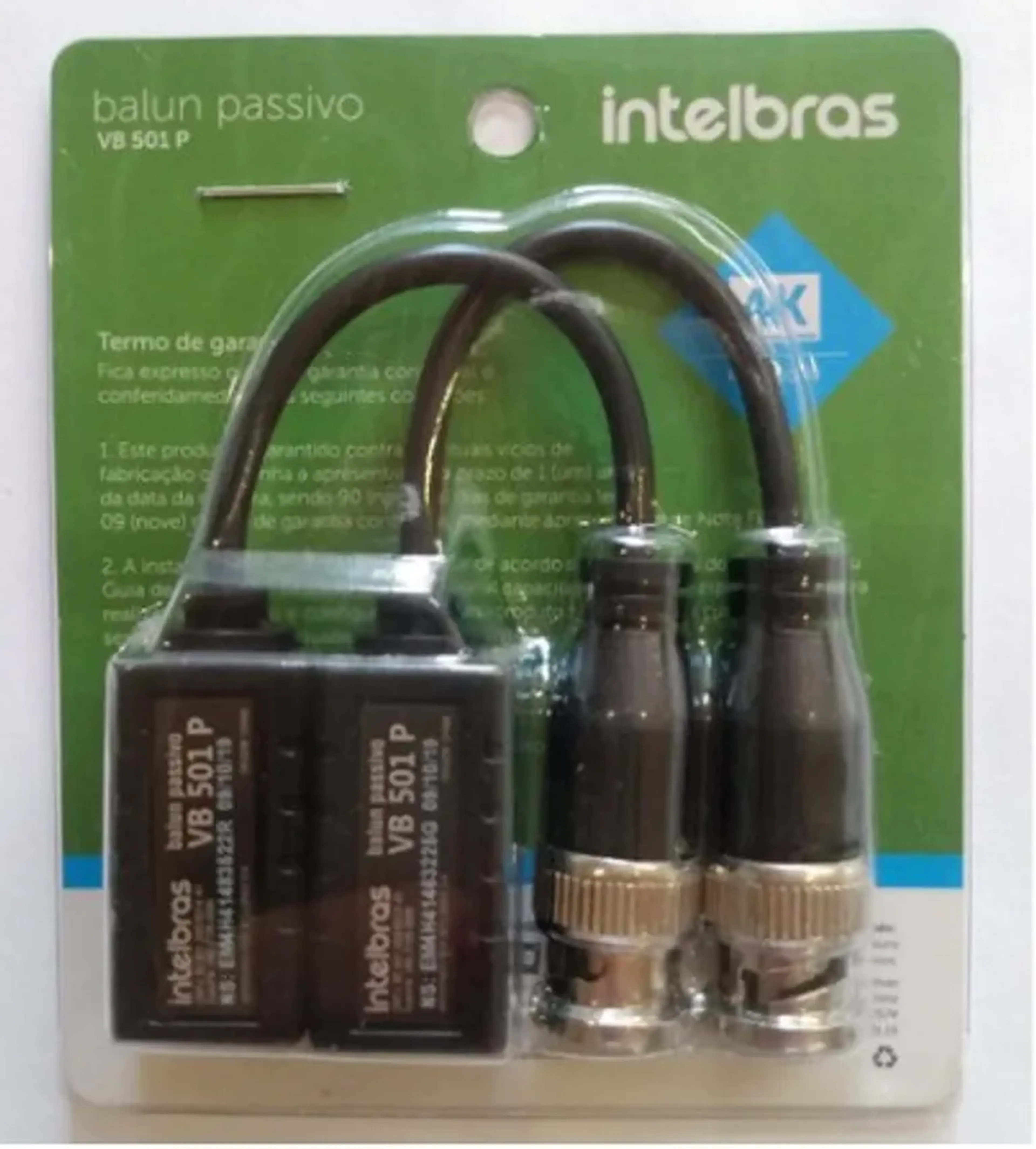 Balun Passivo Vb 501 P Intelbras imagem