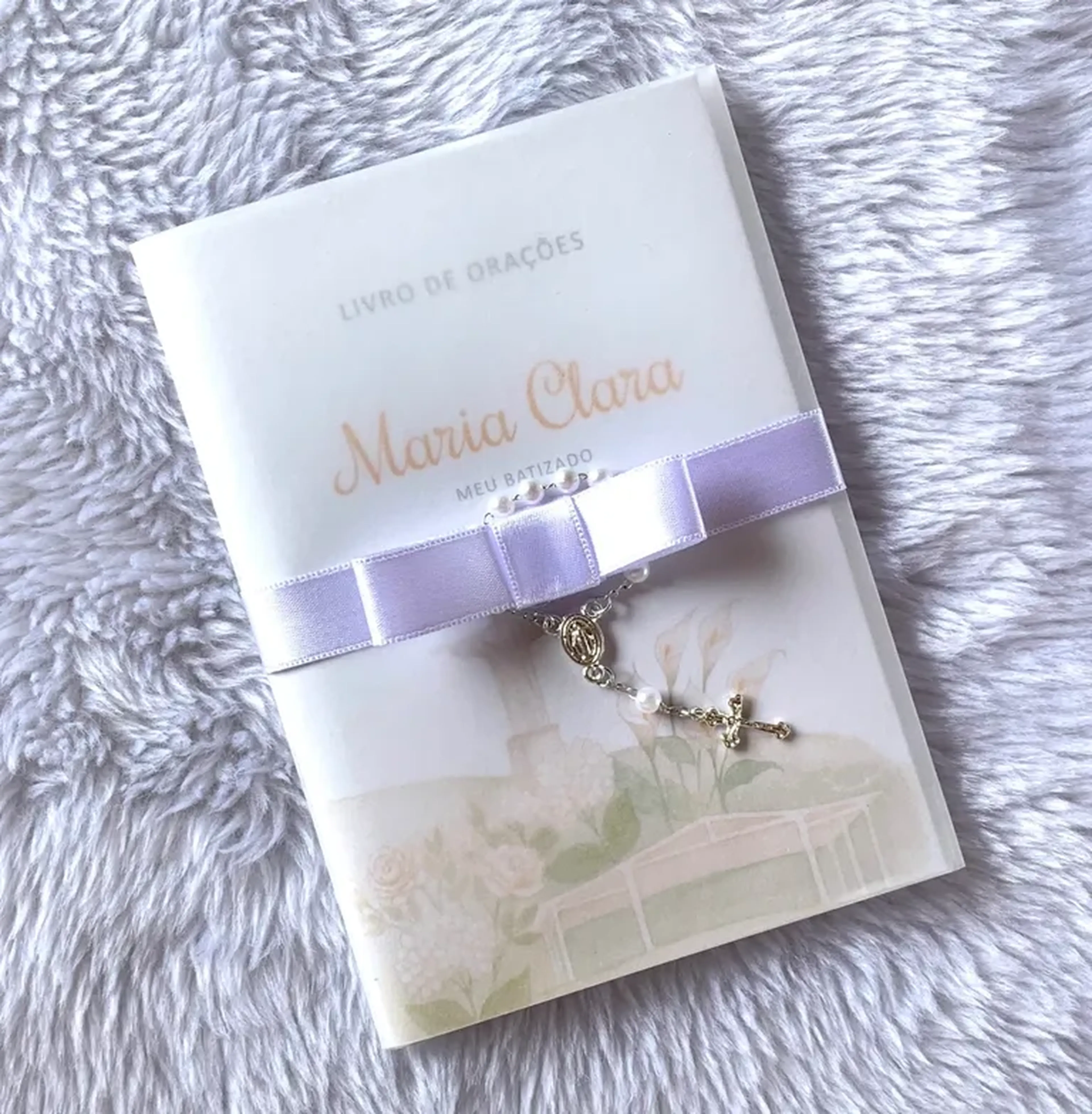 Livro de orações capa dura luxo imagem