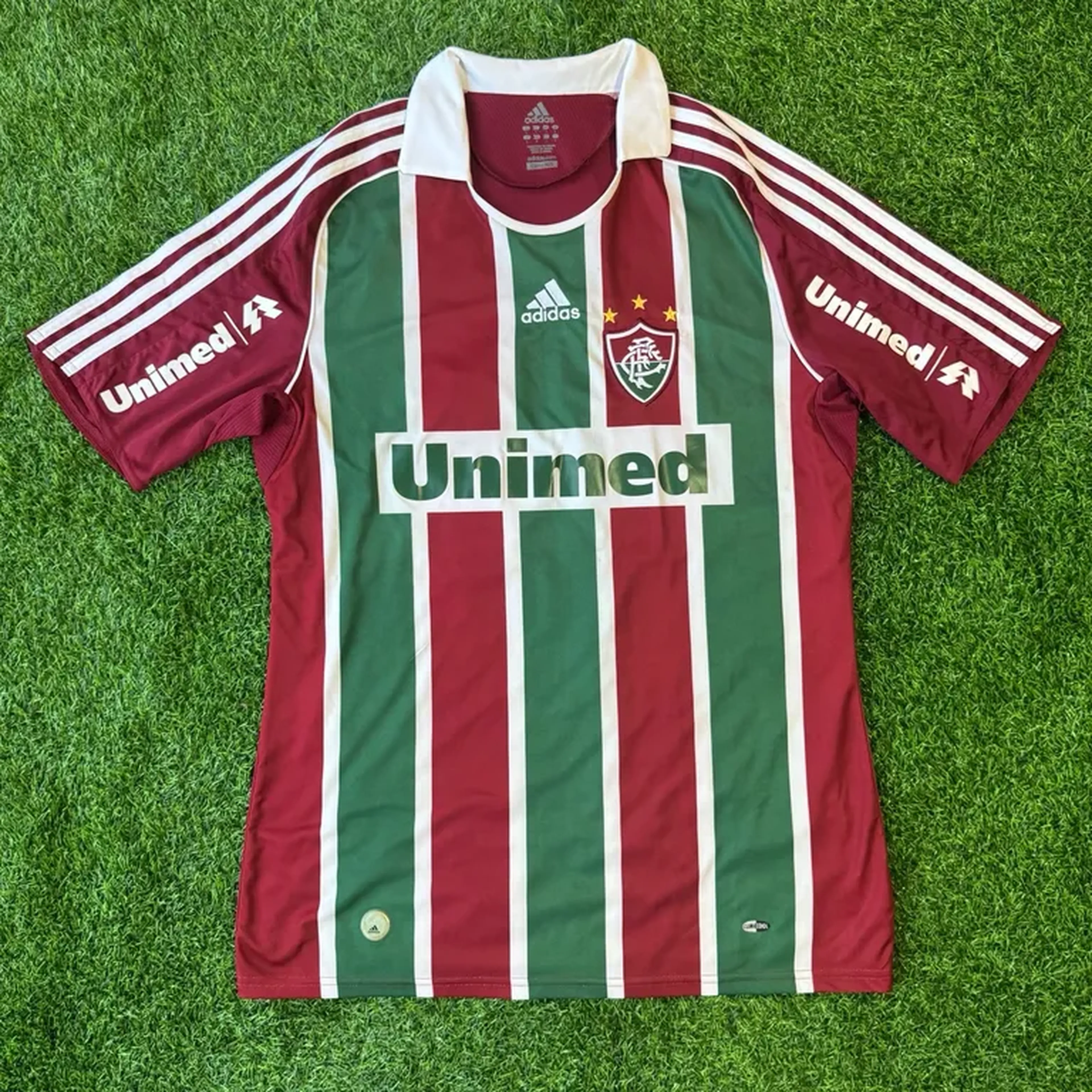 Camisa Fluminense Adidas 2008 G imagem