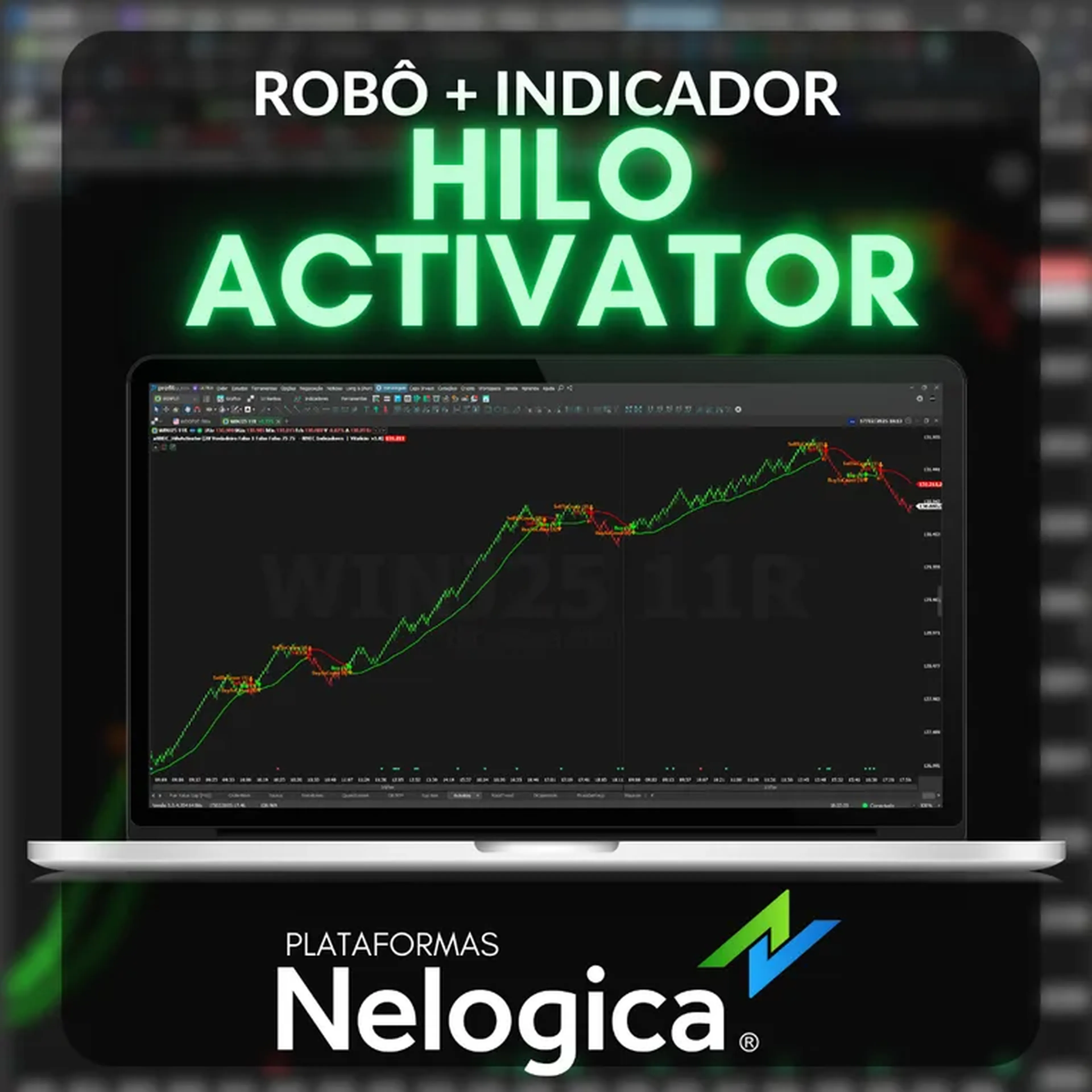 Robô + Indicador - Hilo Activator imagem