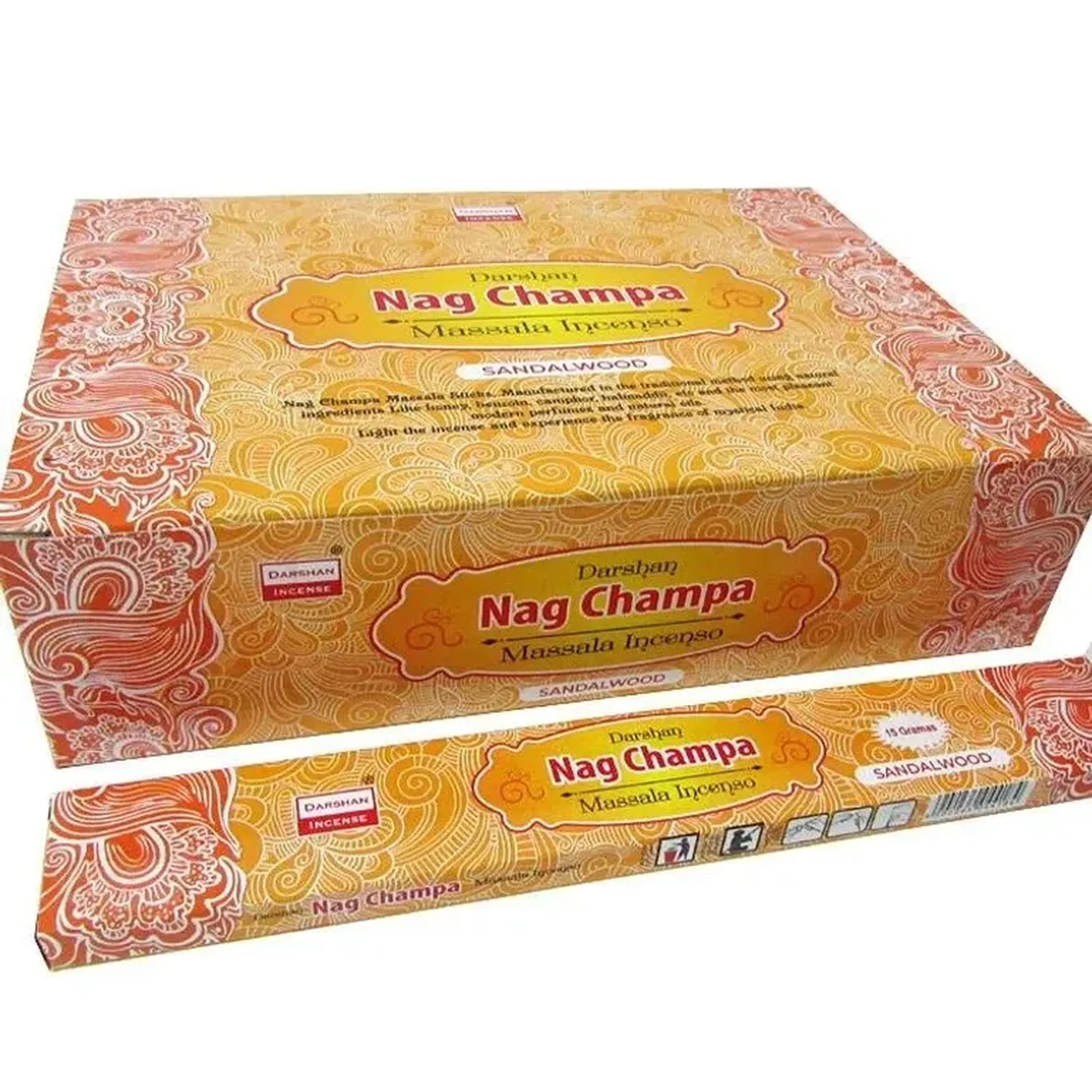 Incenso Massala Nag Champa - Sândalo imagem