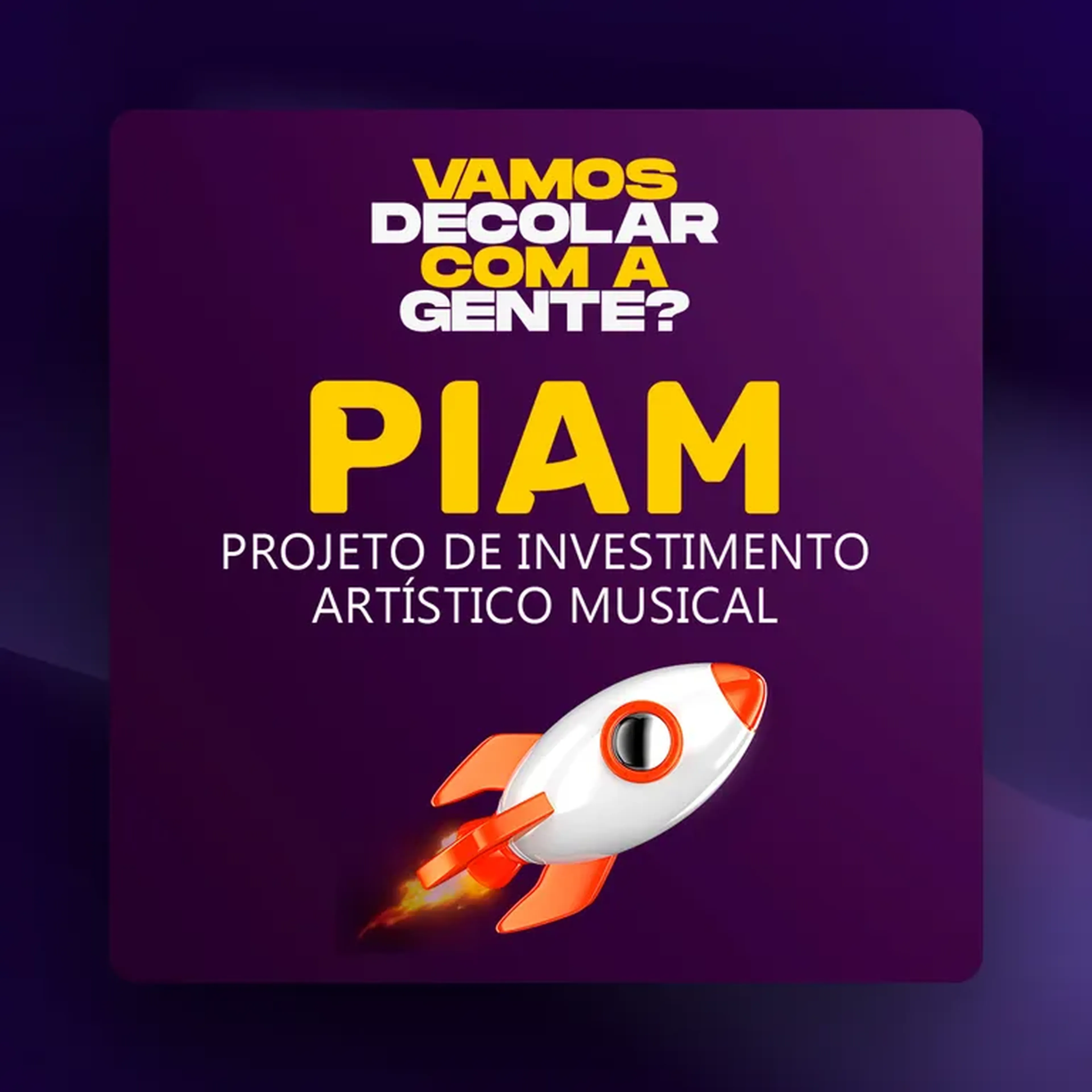 PIAM - Projeto de Investimento Artístico Musical imagem