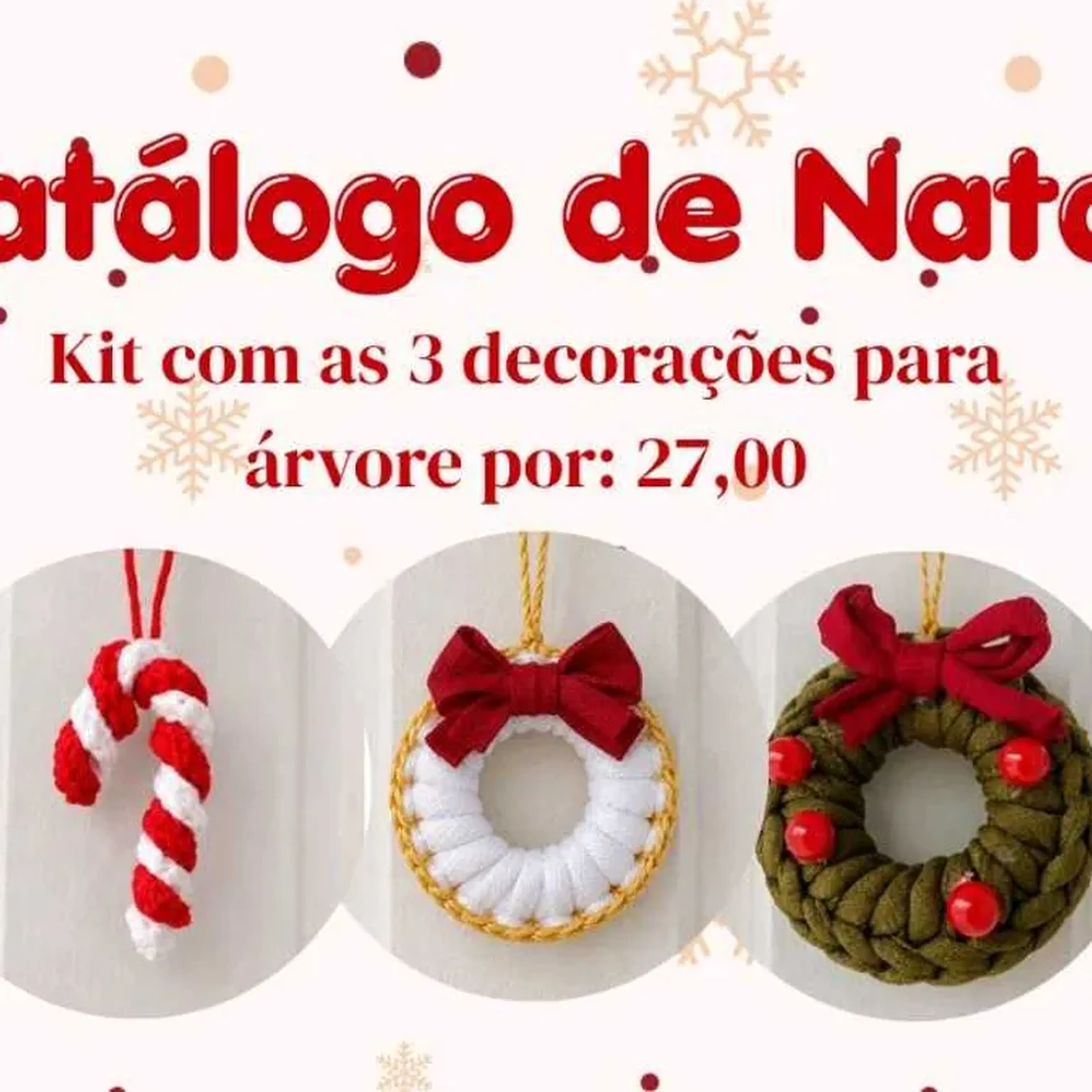 Kit Decorações de Natal imagem