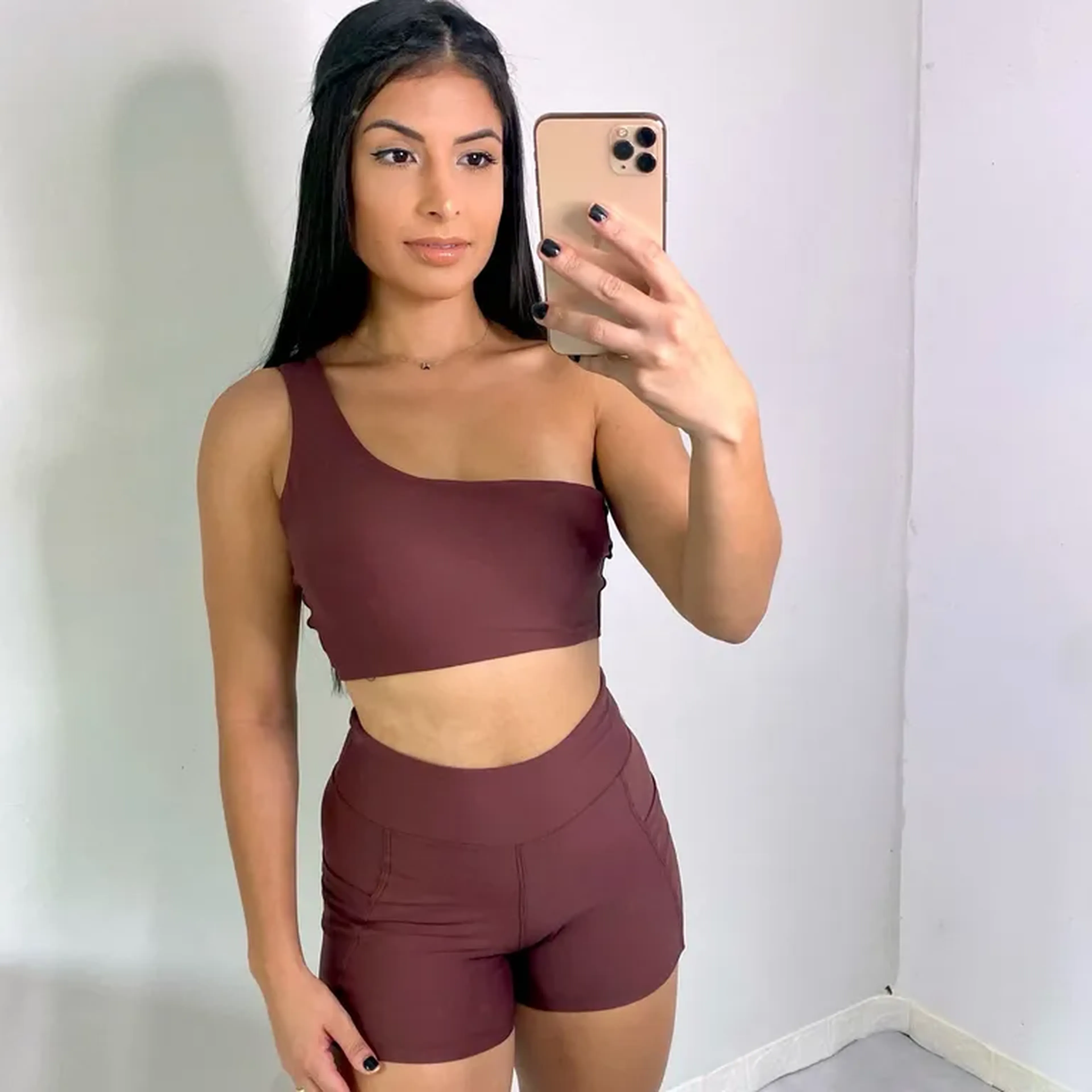 Conjunto Beca - Marrom imagem
