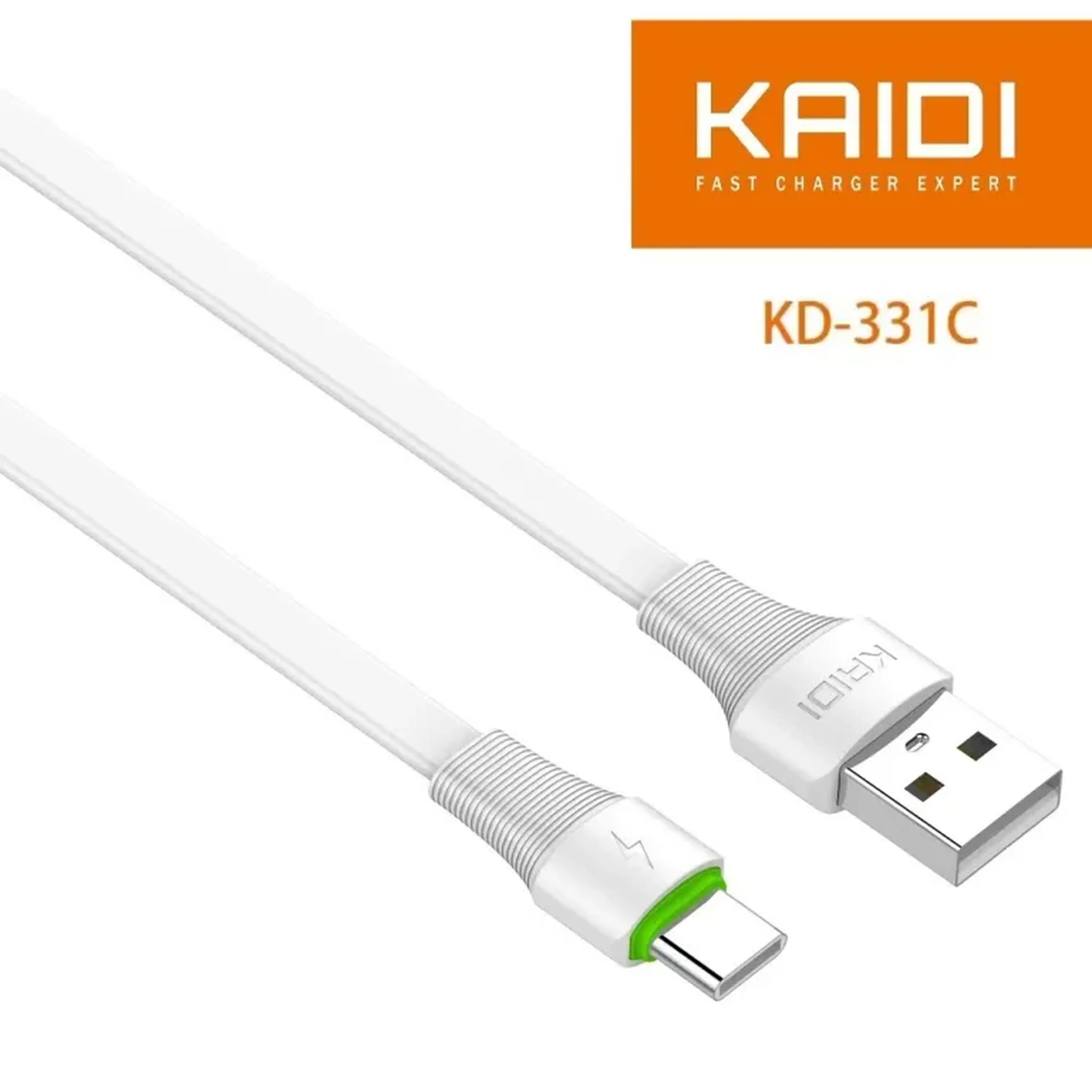 Cabo-Dados e Carregamento 2m Tipo-C KAIDI KD-331C imagem