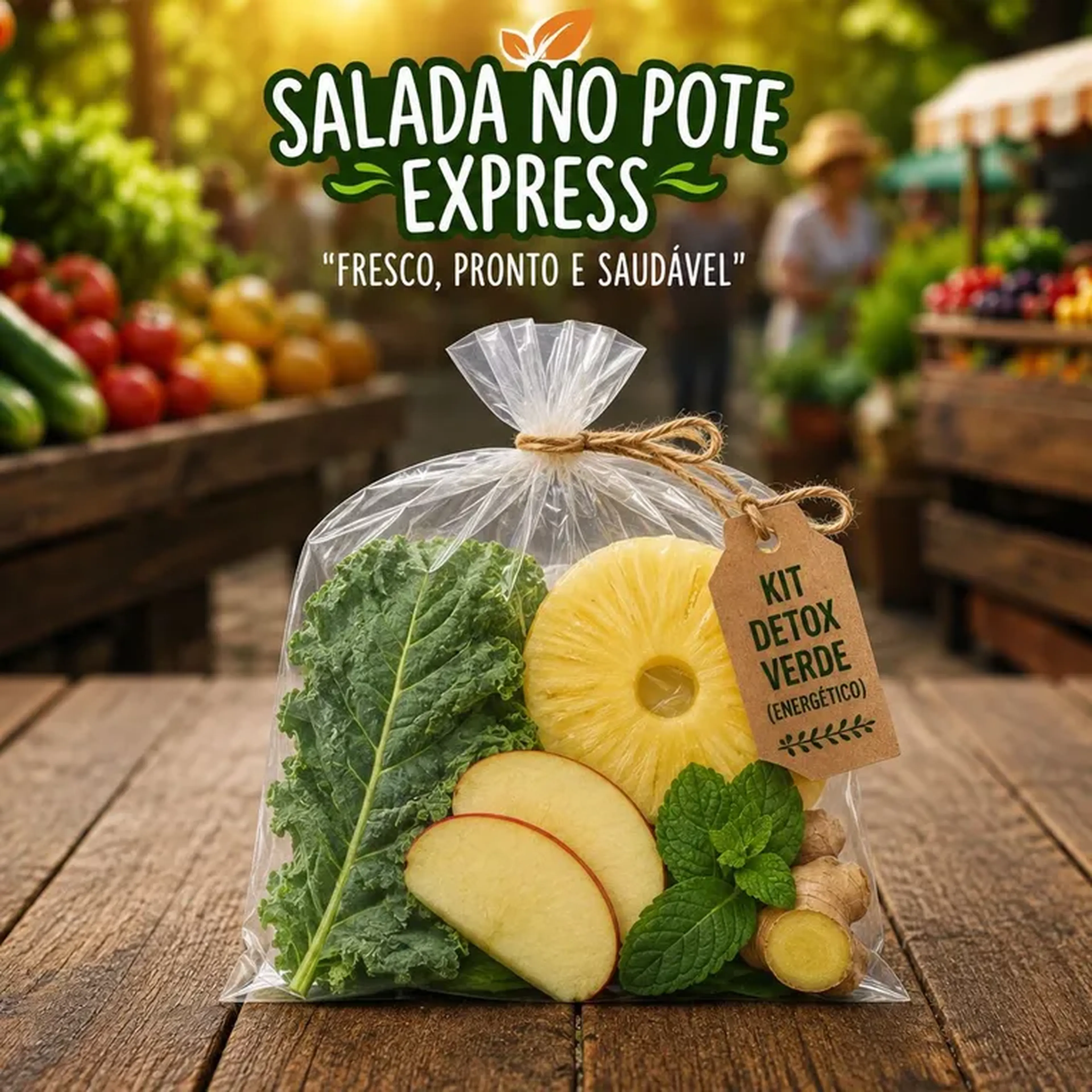 Kit Detox Verde (Energético) imagem