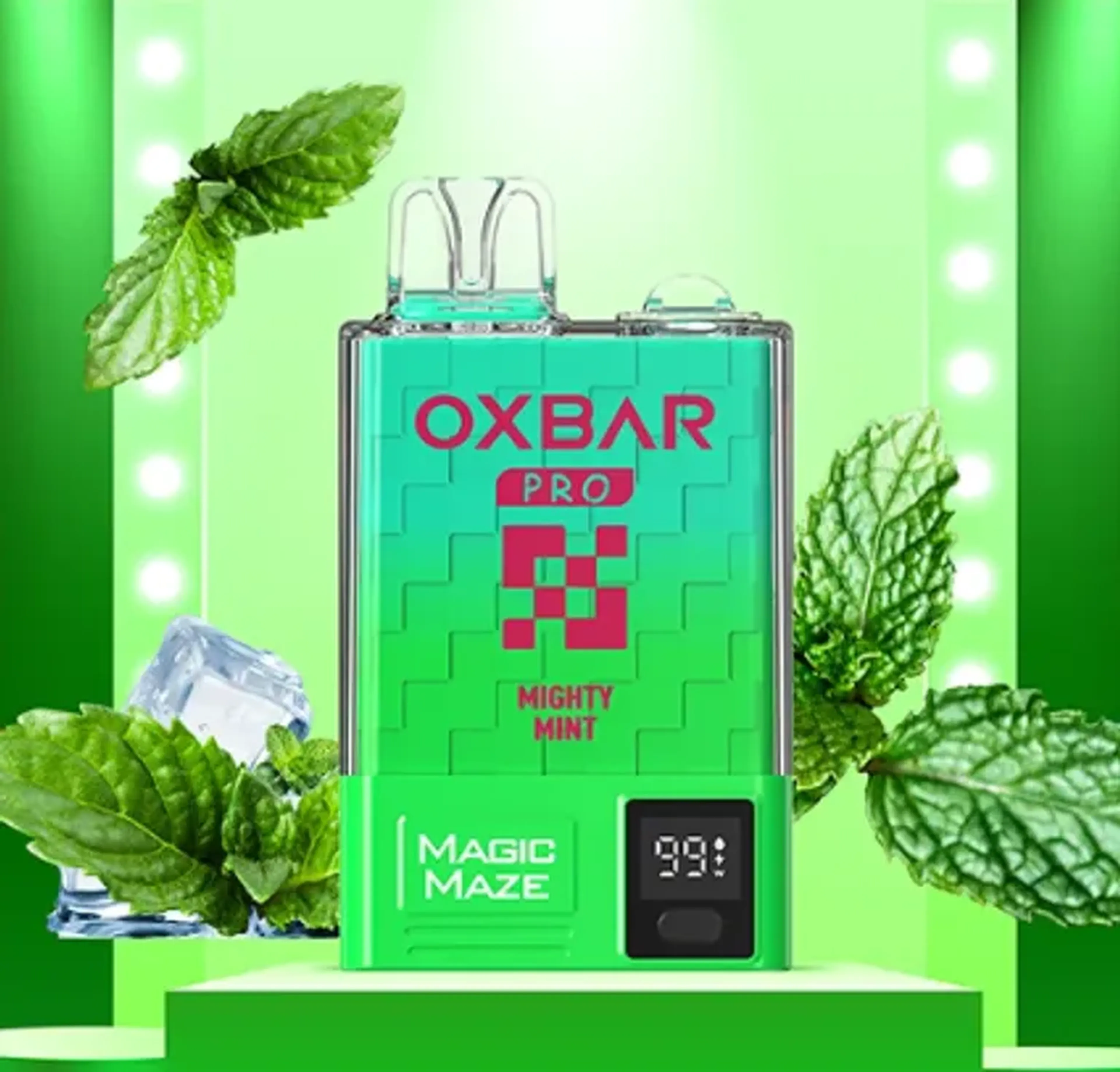 Oxbar Pro 10.000 Mighty Mint imagem