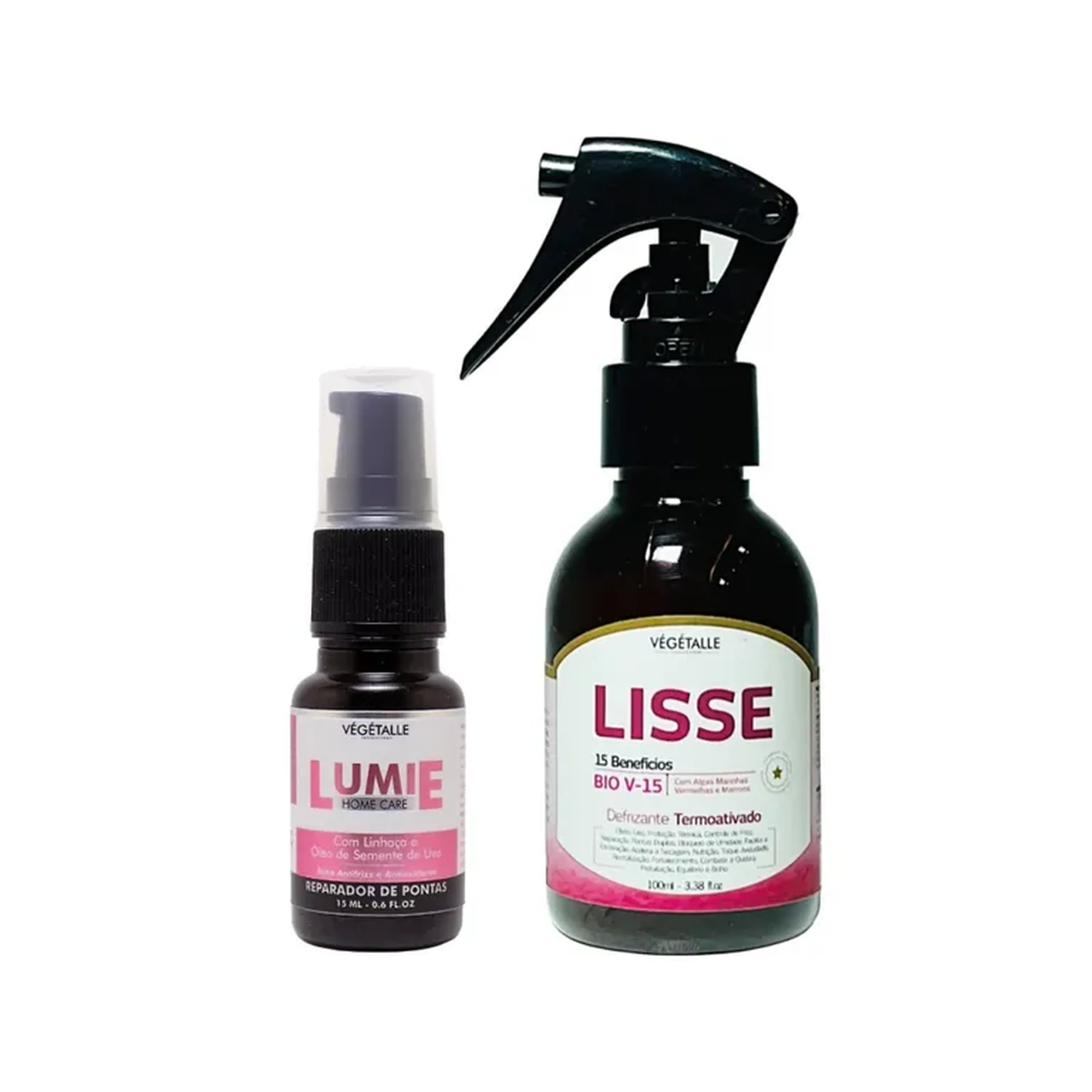 Combo Defrizante Termoprotetor + Reparador Nutritivo imagem