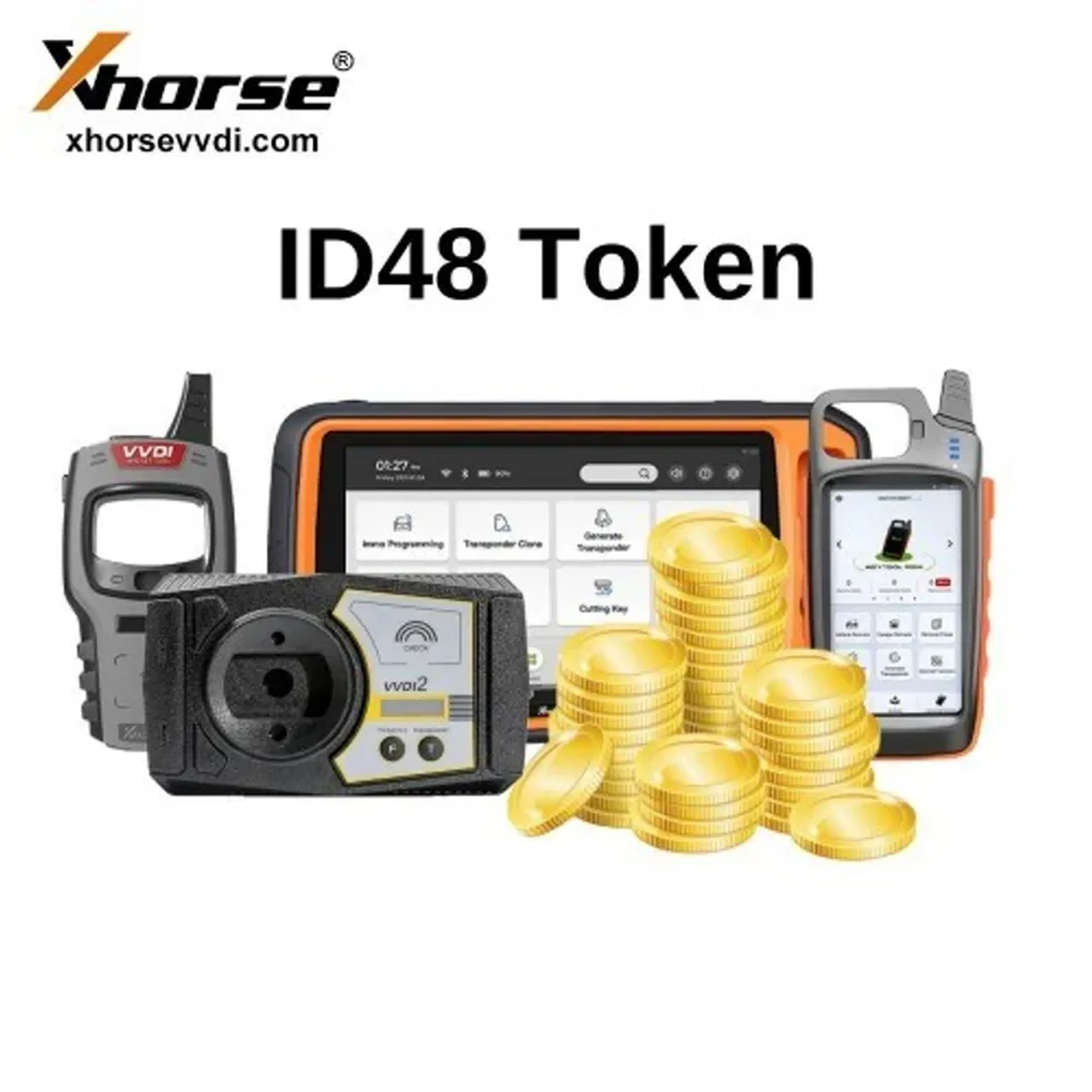 01 TOKEN ID48 (CLONE 96 BITS) XHORSE imagem