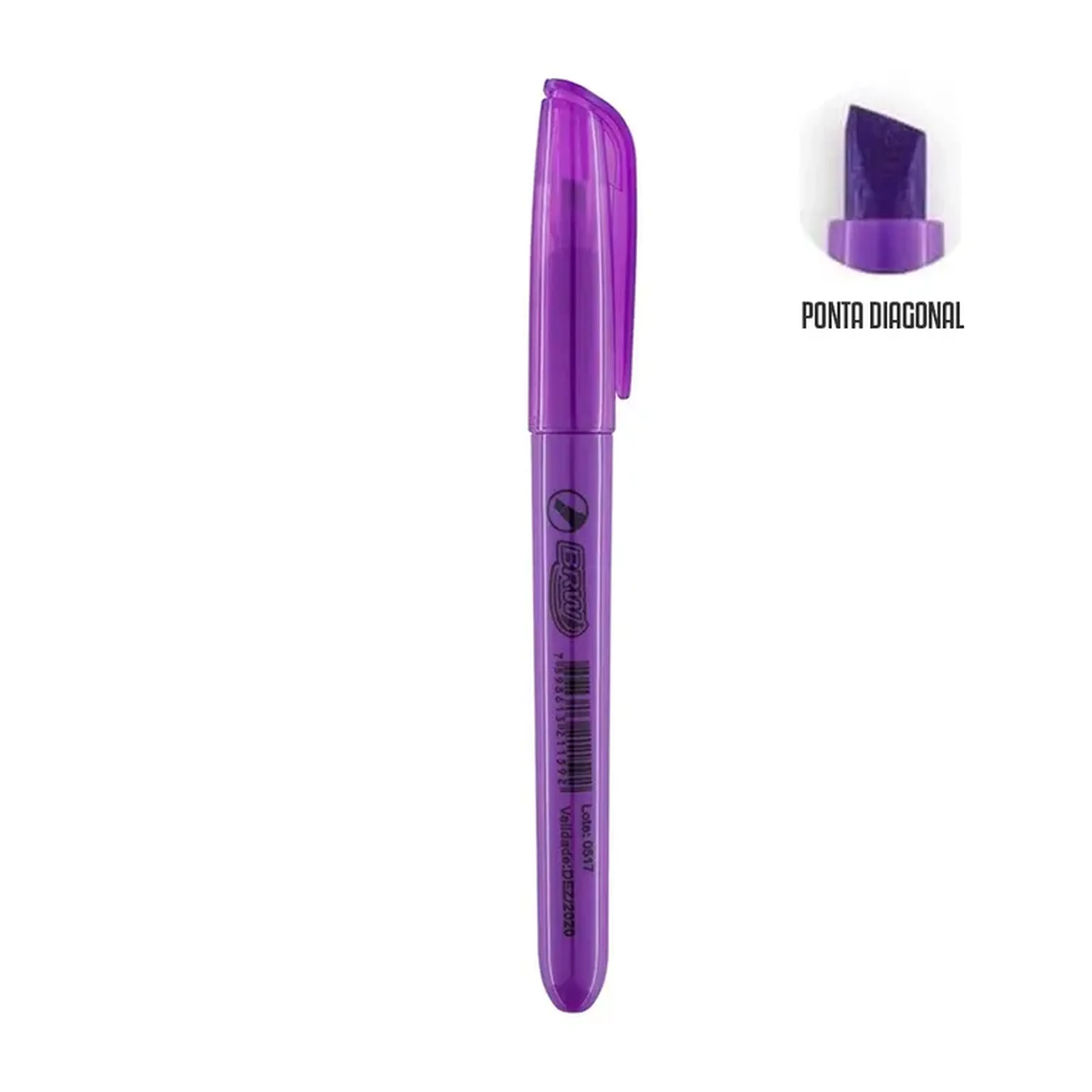 Marca texto brw roxo imagem