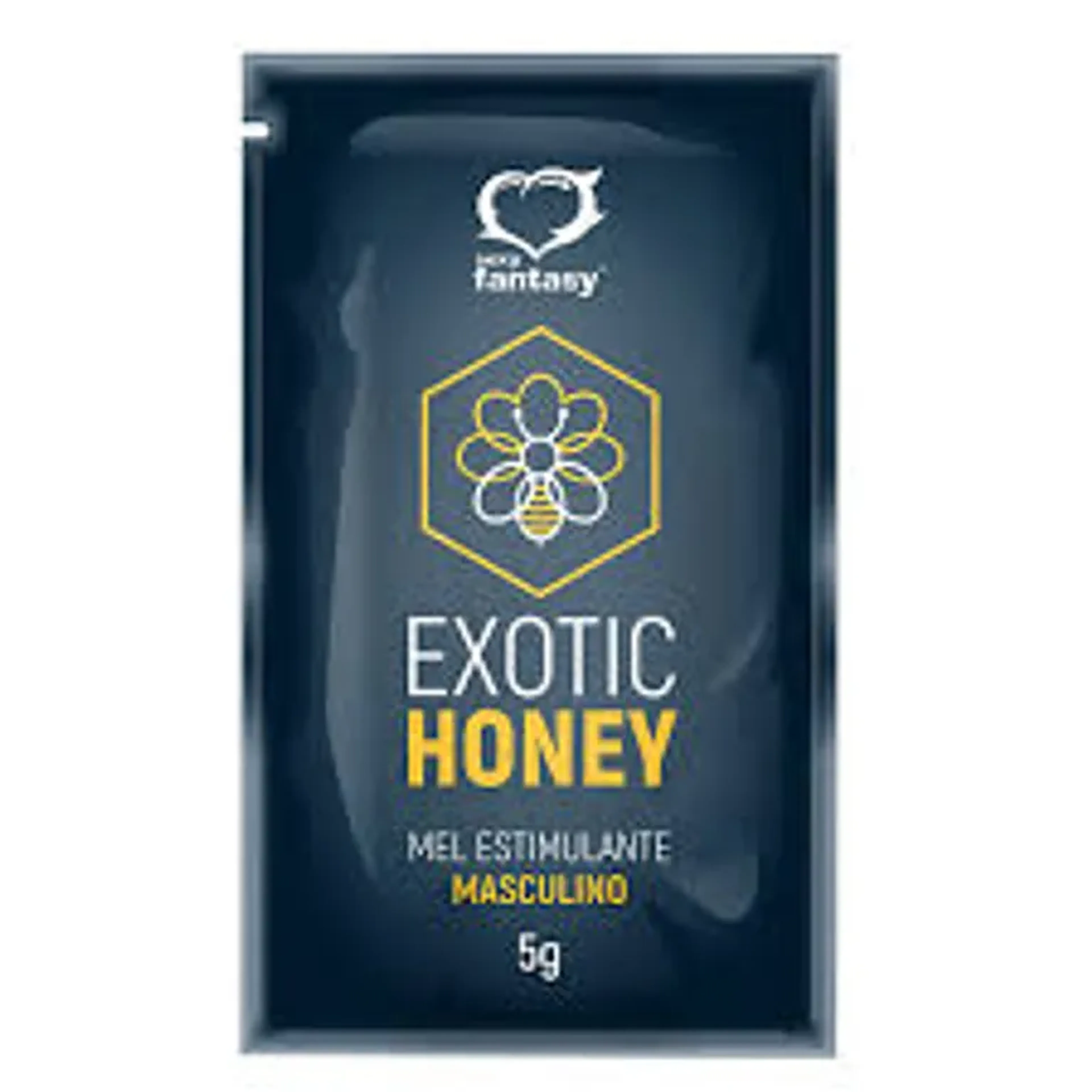 Exotic Honey Gel Estimulante Masculino Sachê 5g Sexy Fantasy imagem