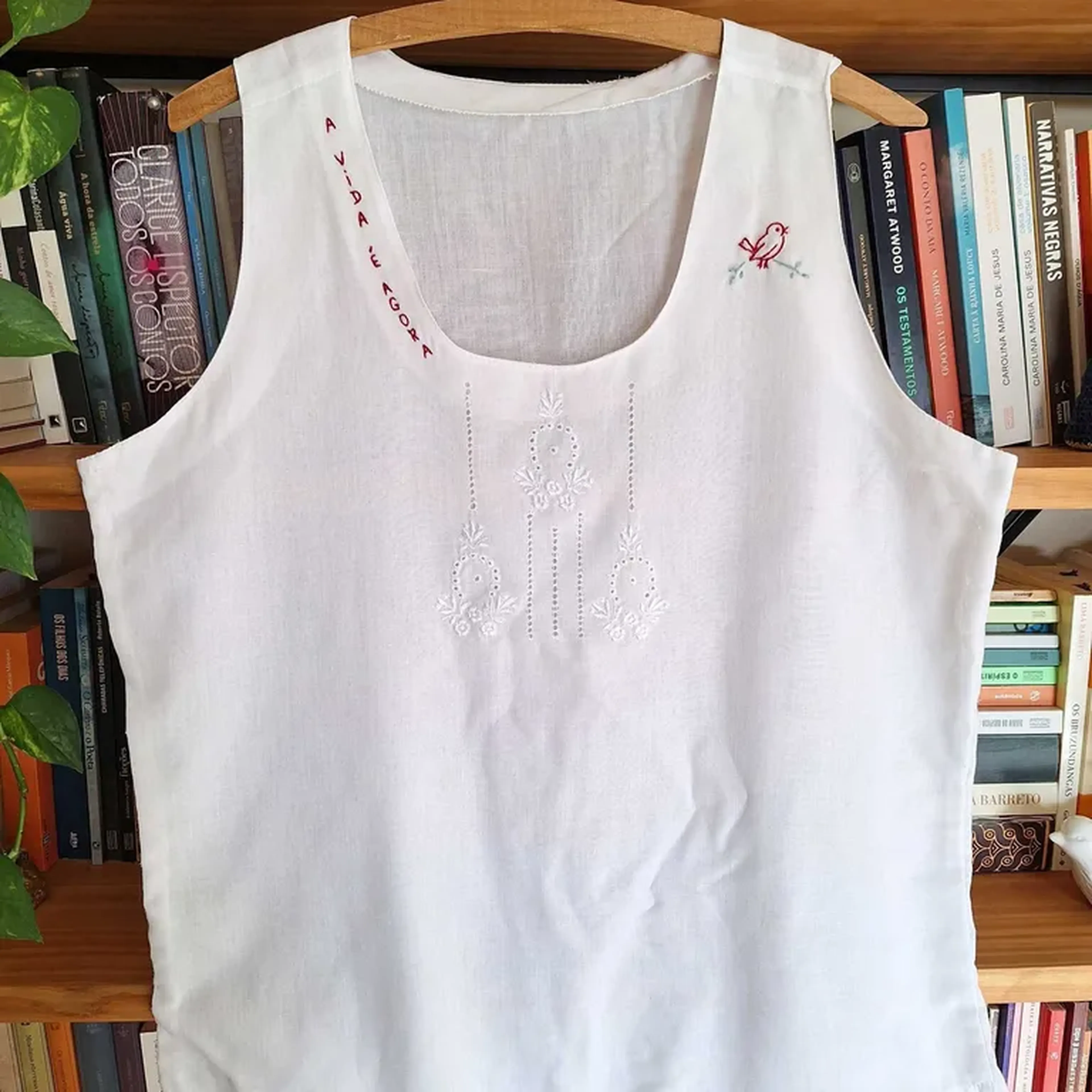 Camisa 'A vida é agora' imagem