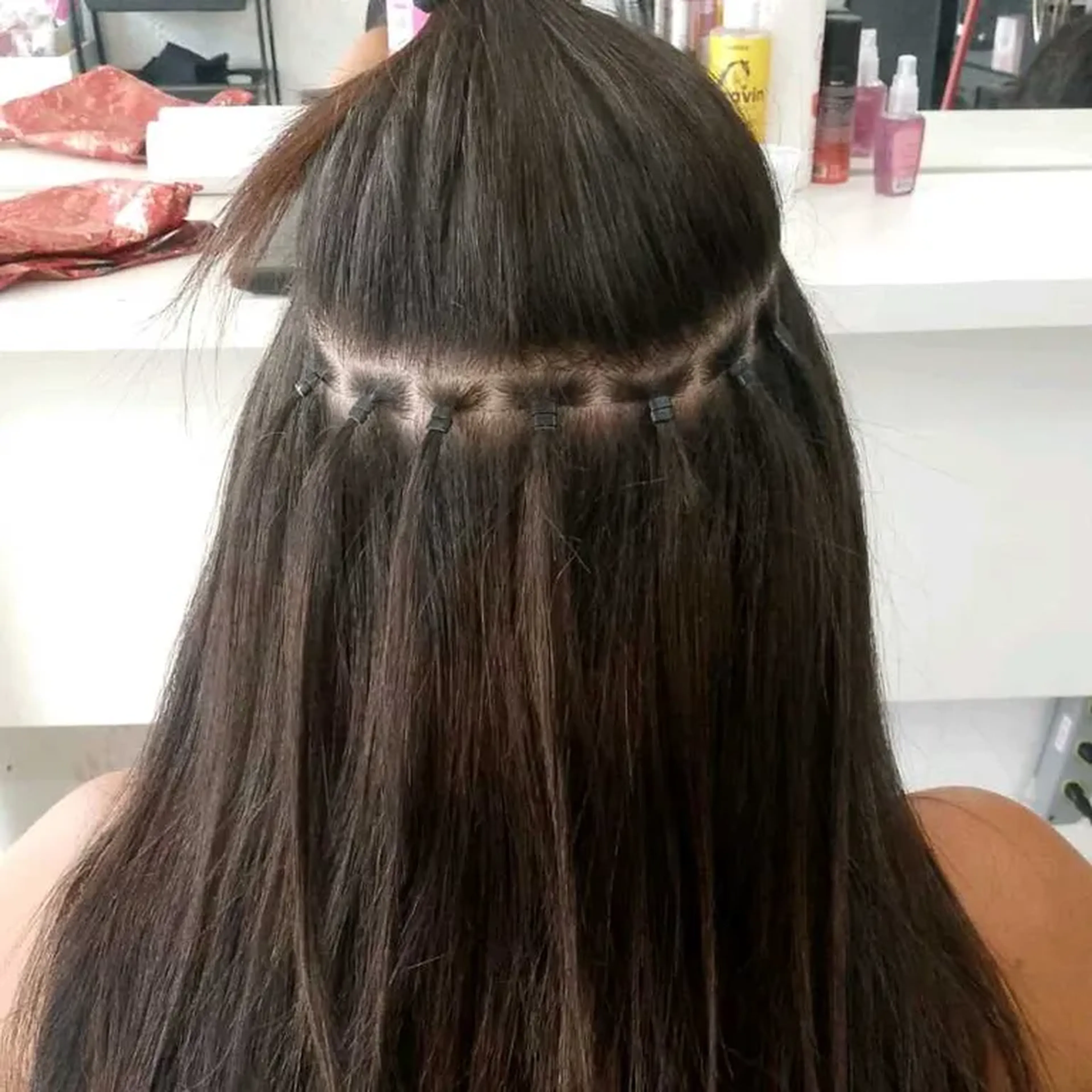manutenção mega hair 2 telas imagem