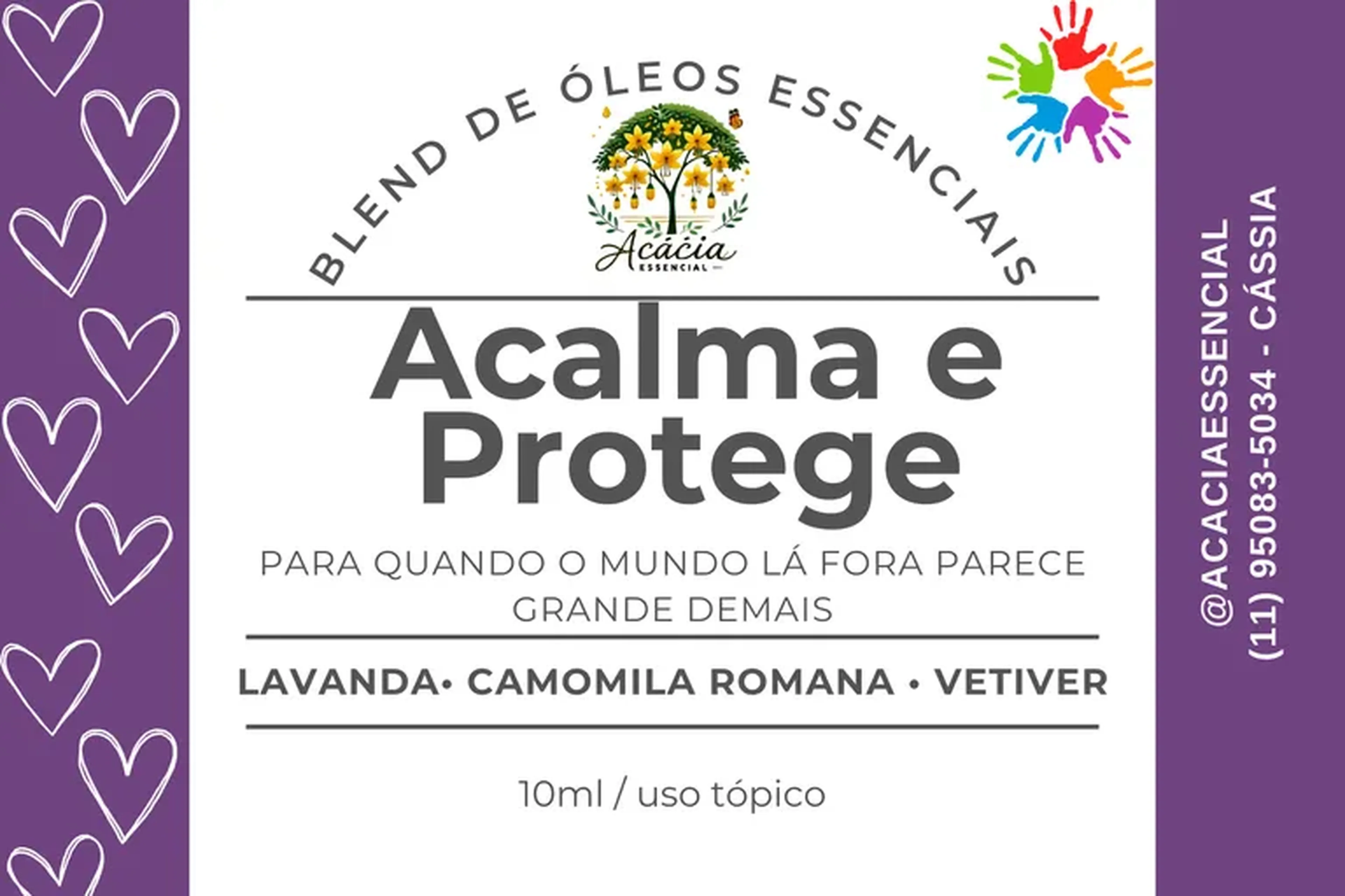 Blend Acalma e Protege | Roll-on 10ml imagem