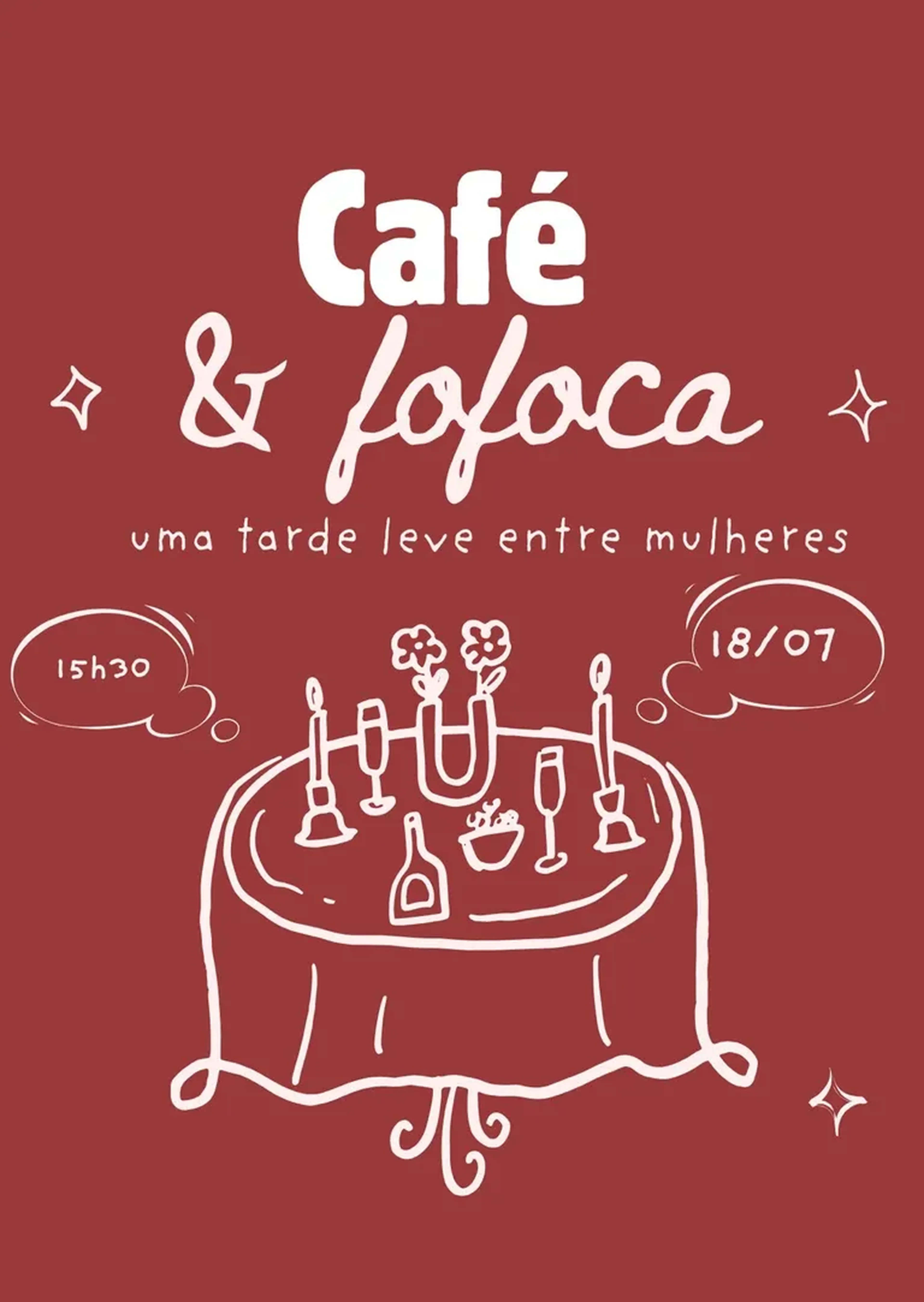 Café e fofoca imagem
