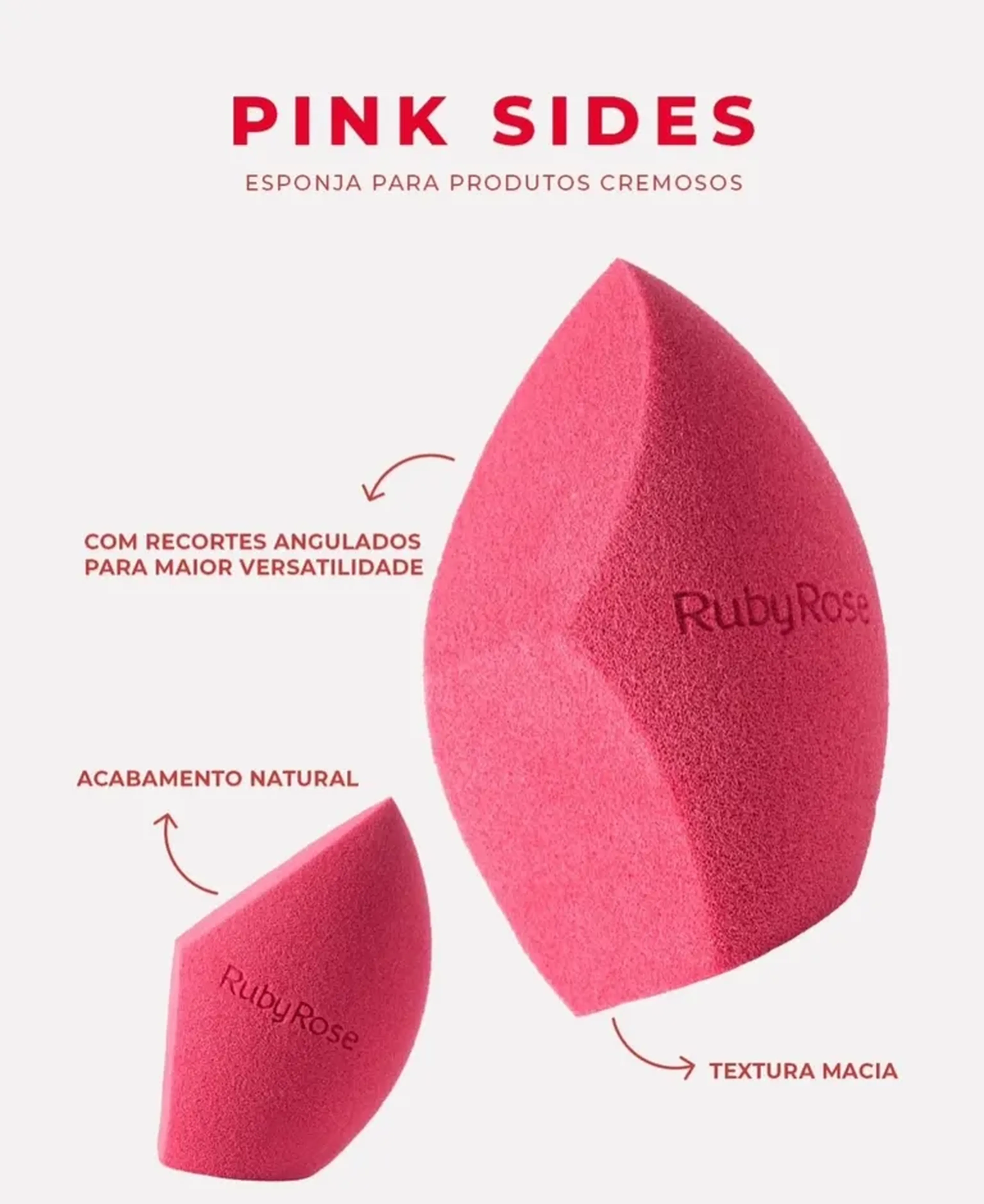 Esponja Pink Sides imagem