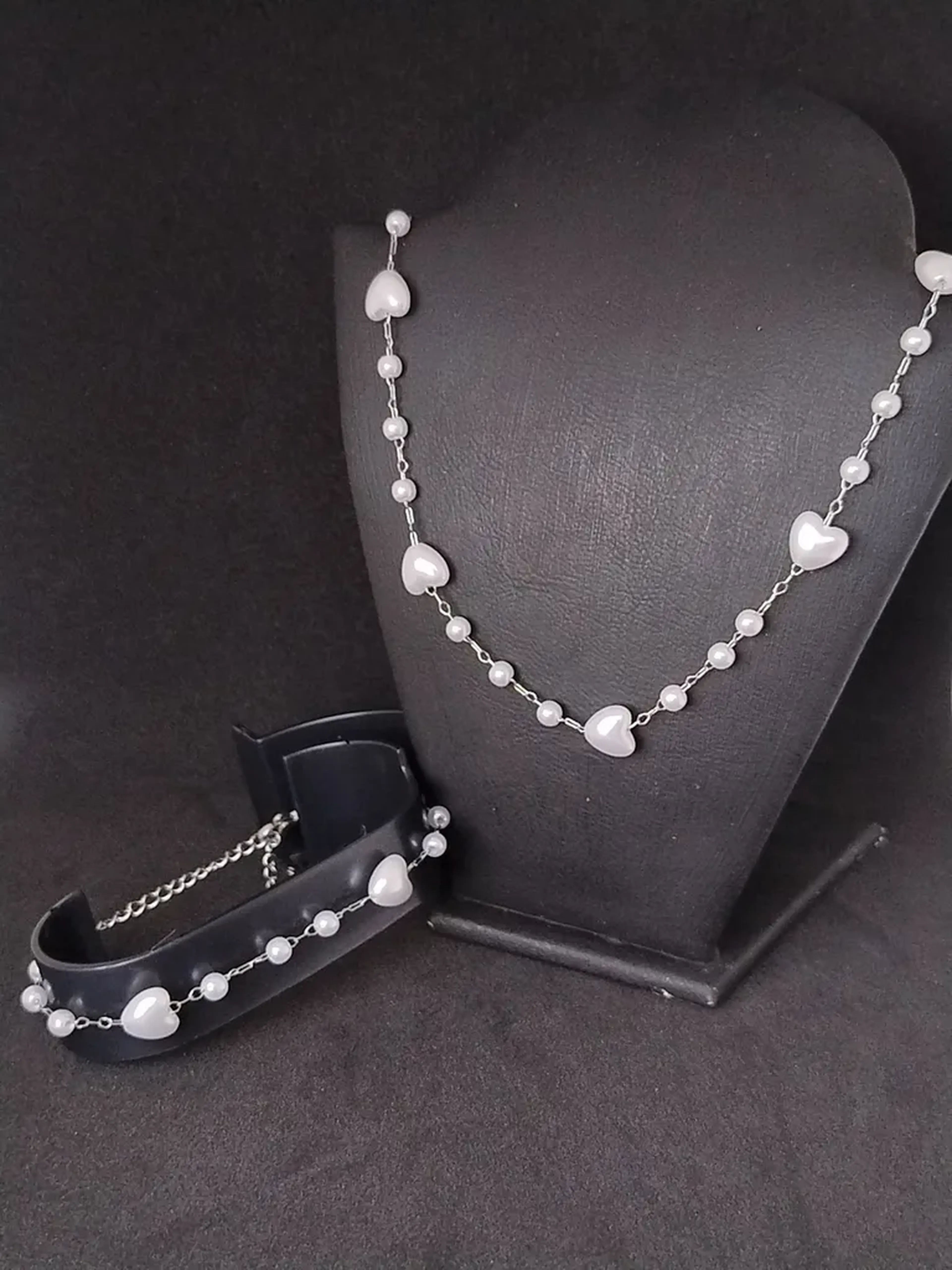 Kit choker + pulseira imagem