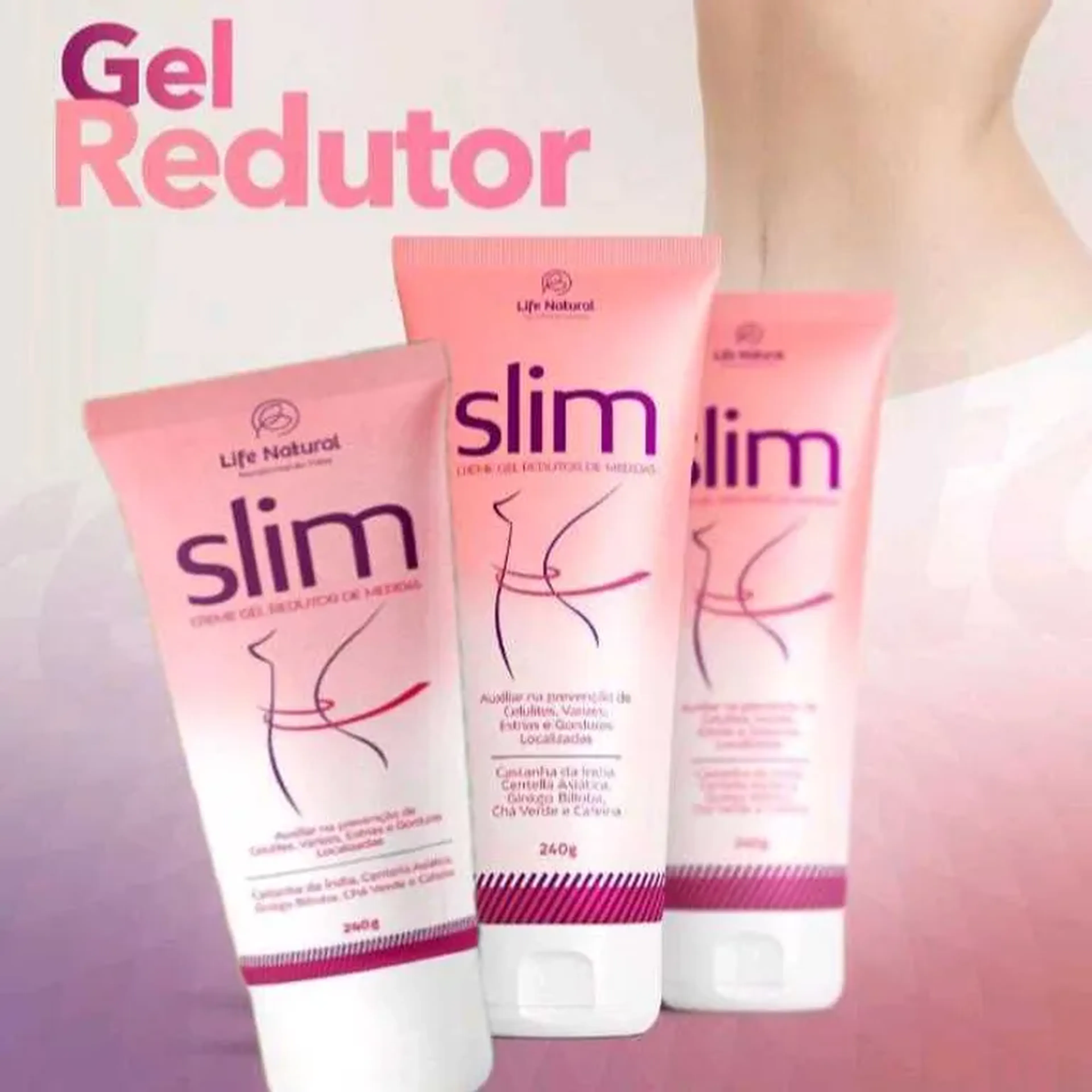 Gel Slim Redutor de Medidas - Life Natural imagem