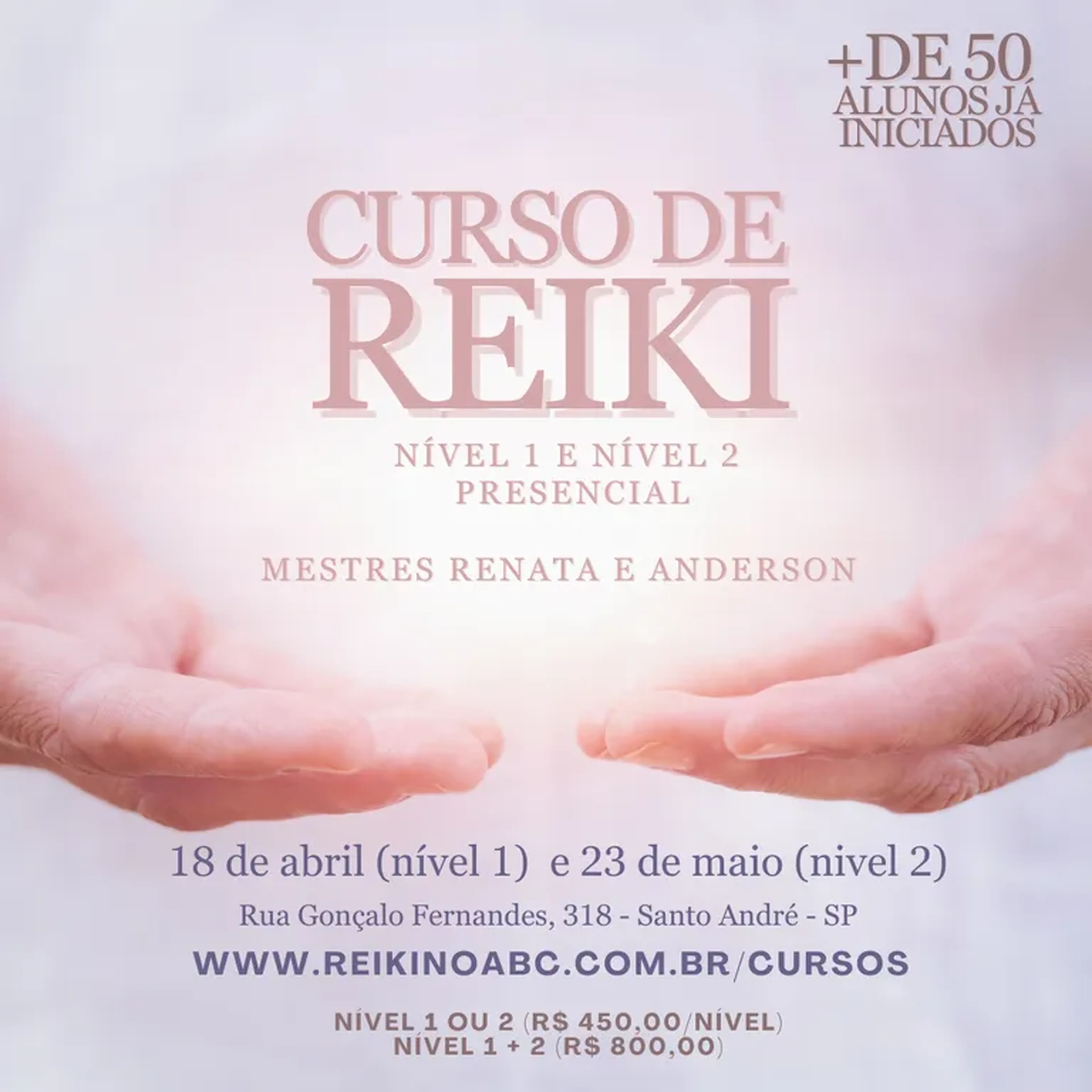Reiki Nível 1 + Nível 2 imagem