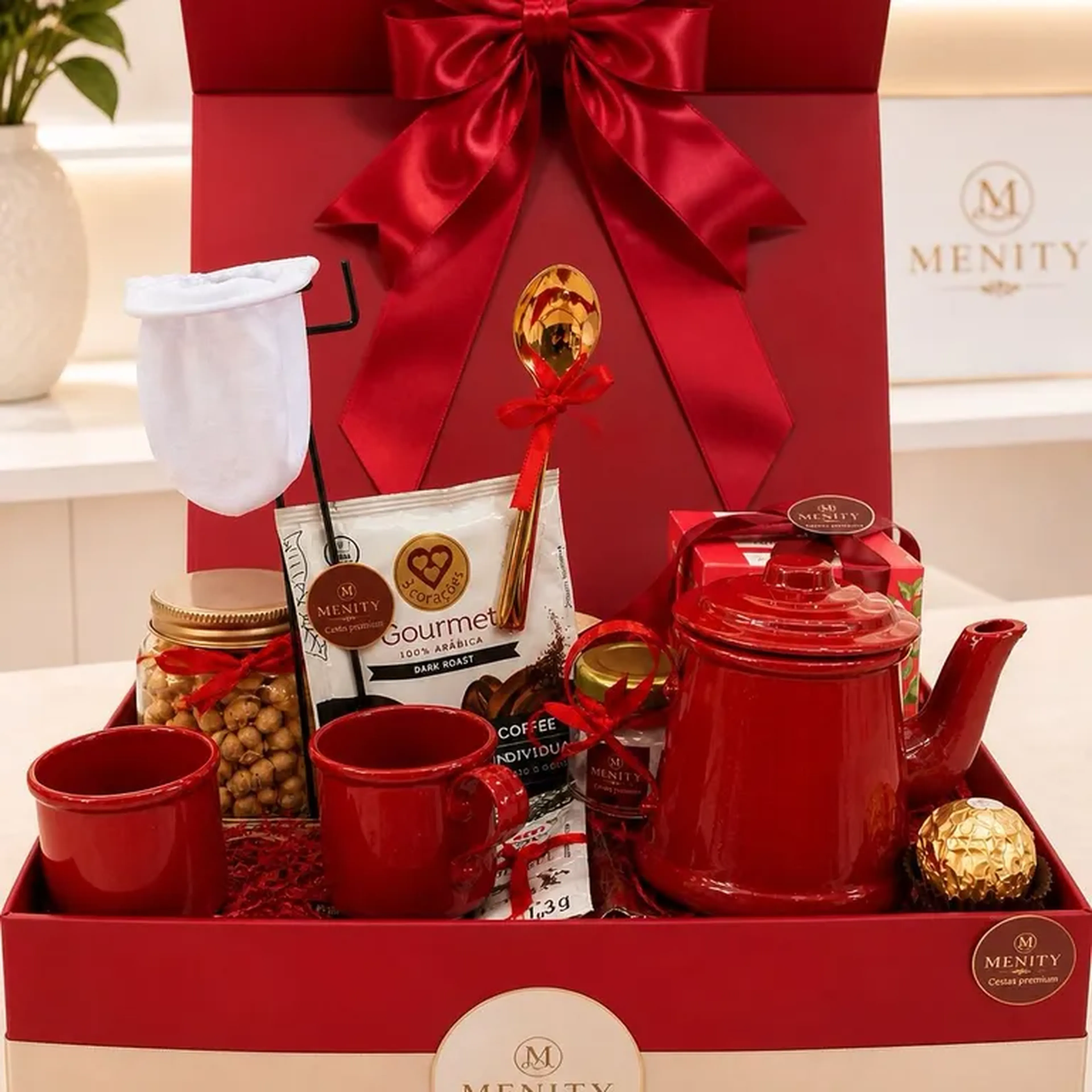 cesta cafeeira Gourmet imagem