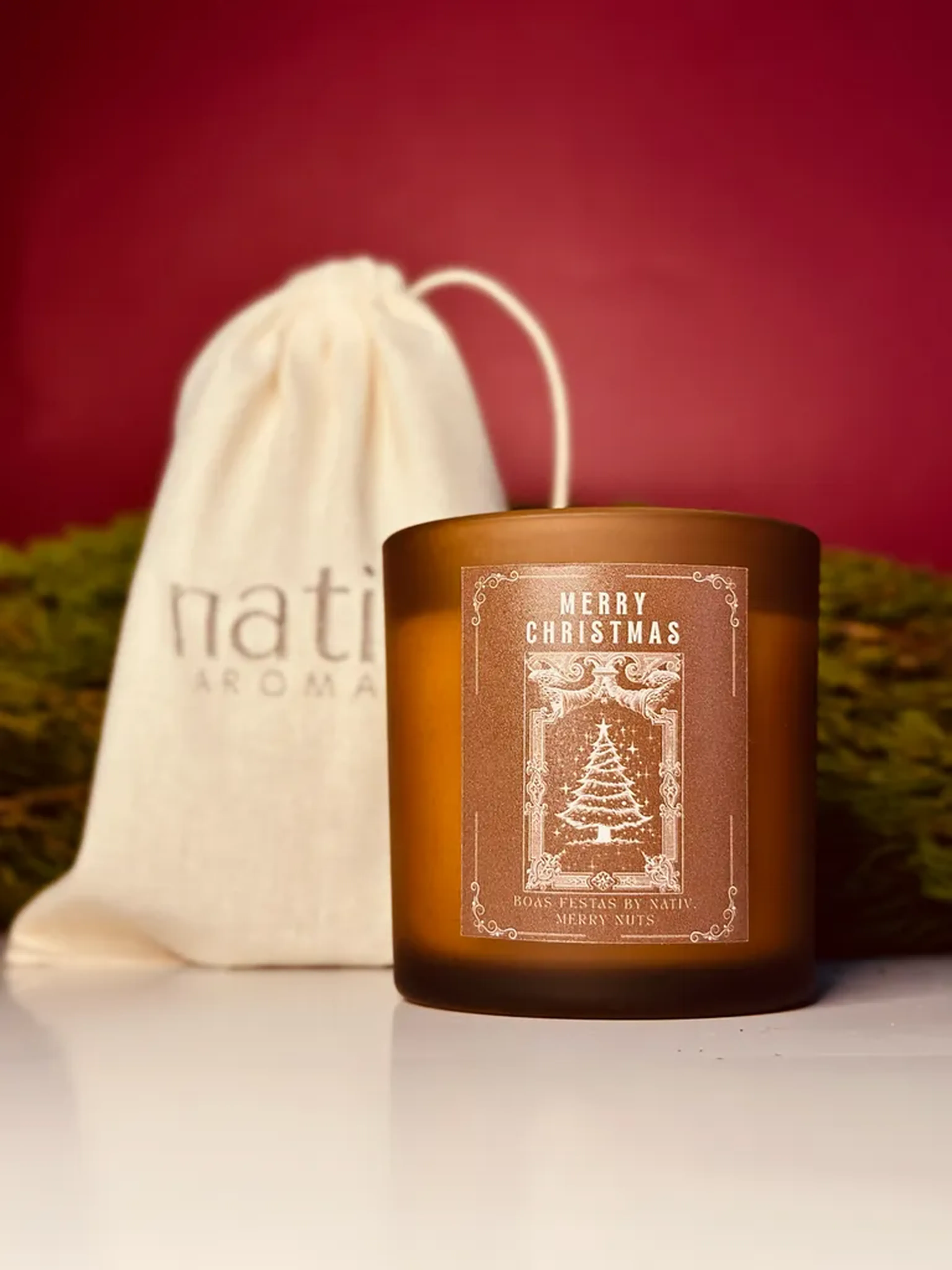 Vela Aromática Christmas Nuts 160g imagem
