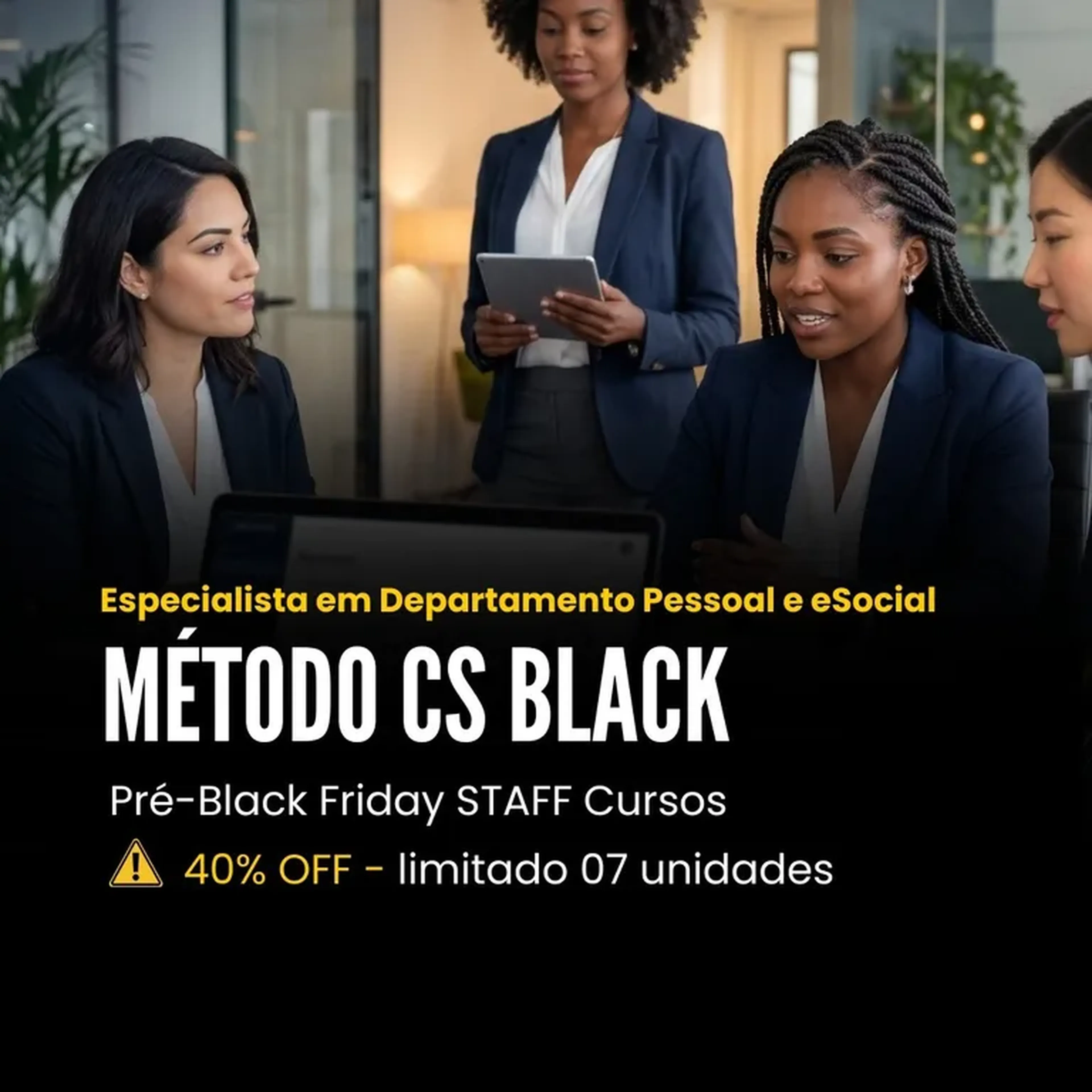 [PRÉ-BLACK 2026] Esp. em DP e eSocial 100h - PRESENCIAL imagem