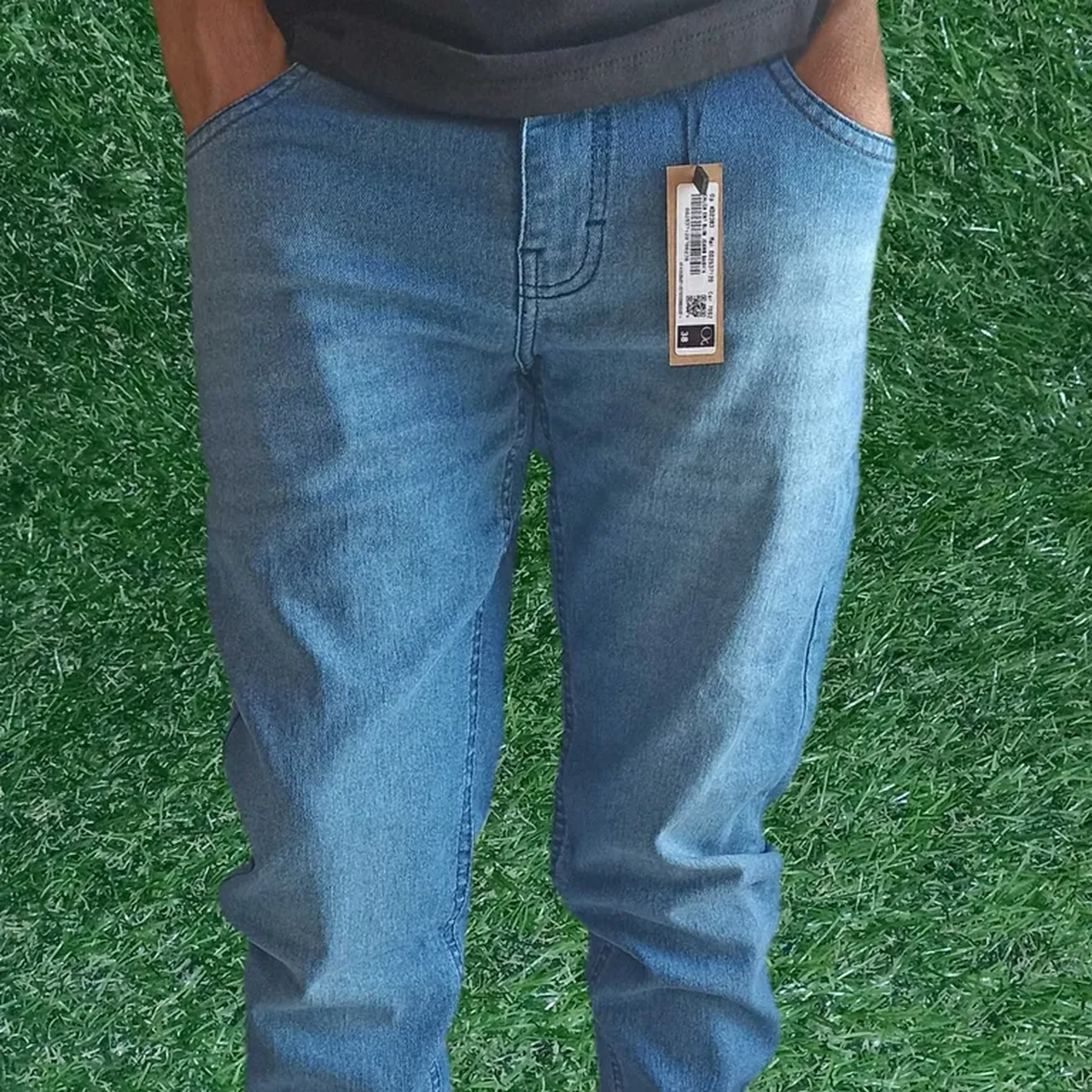 CALÇA JEANS SLIM OGOCHI imagem