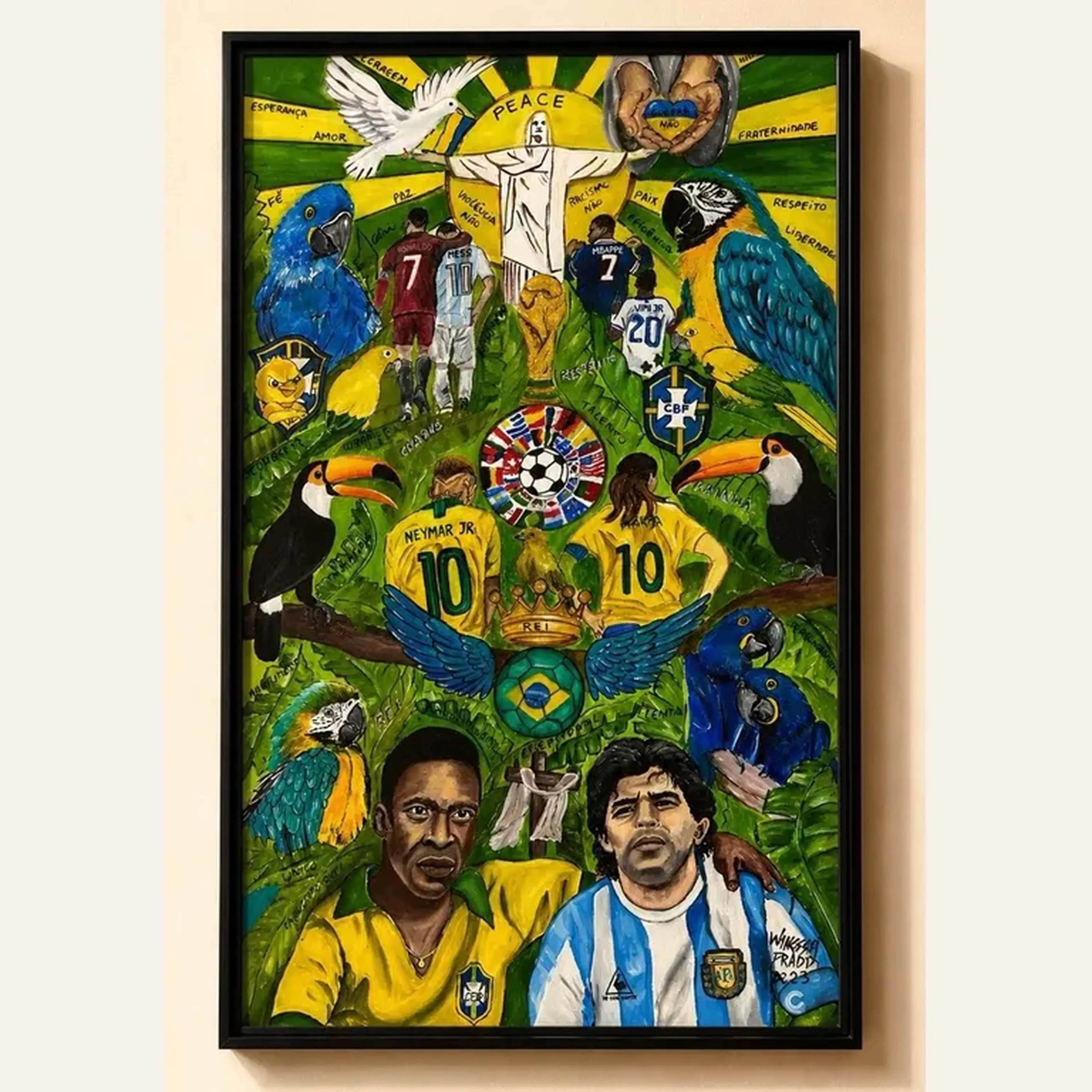 Obra Além dos Campos imagem