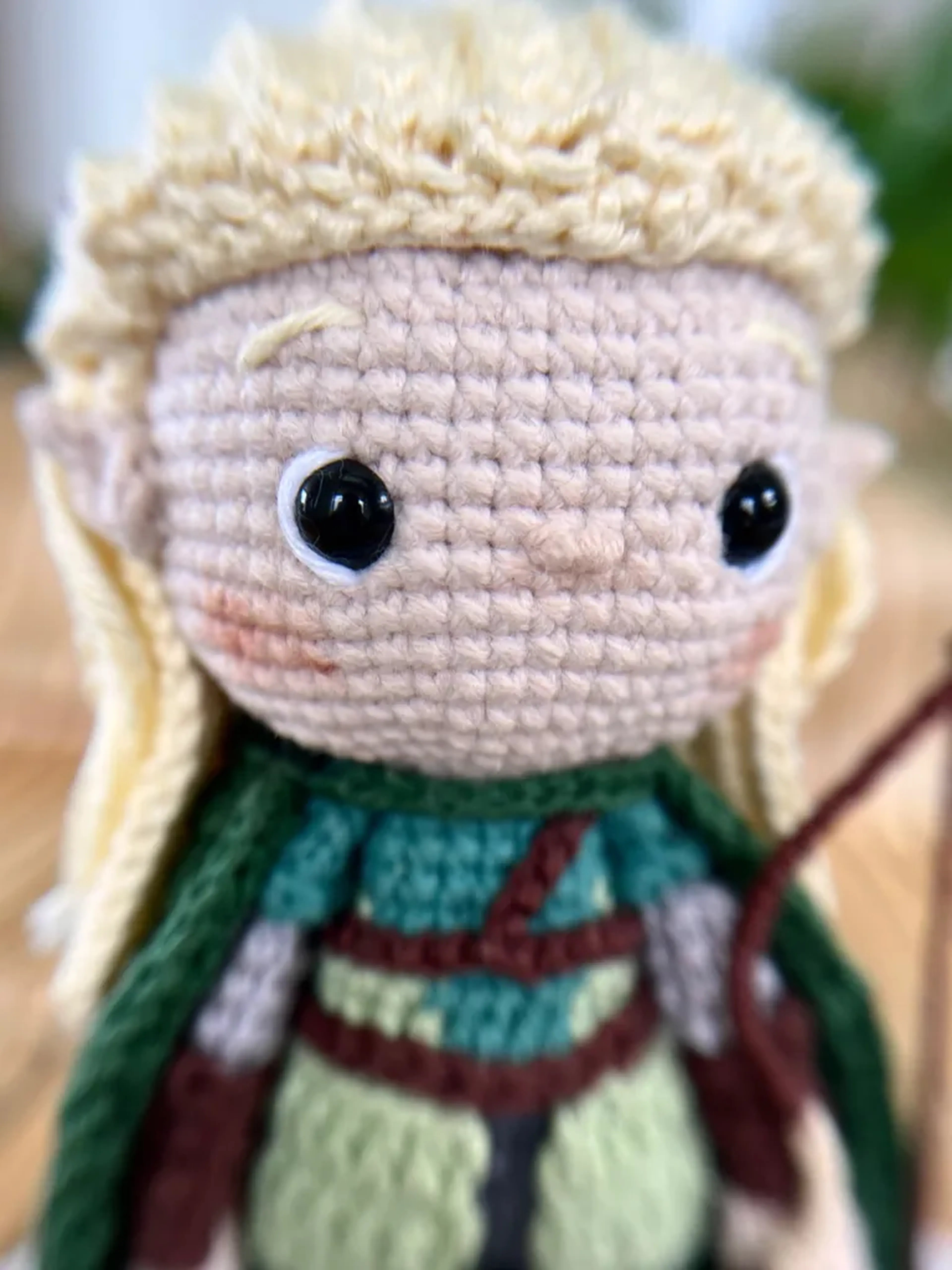 Amigurumi Legolas - Senhor dos anéis imagem